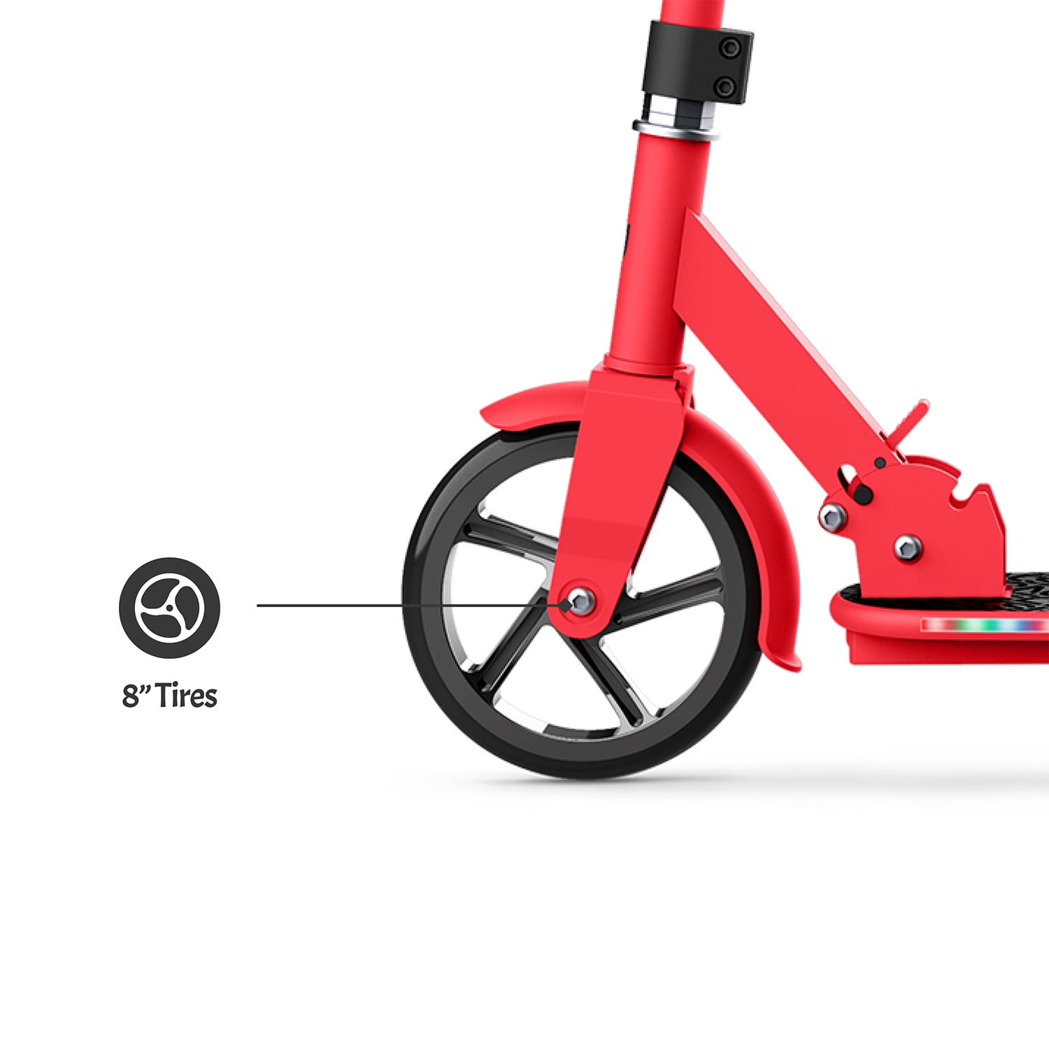 Jetson Jupiter Jumbo Kick Scooter, Red - Image 3