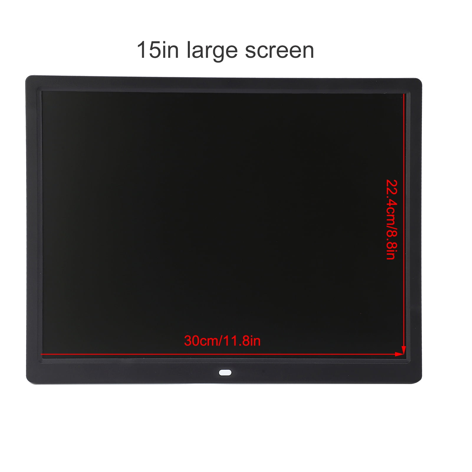 1024x768 Digital Frame, Digital Photo Frame 15in Digital Frame With Remote Controller For Home Office Prise Am?ricaine - Image 11