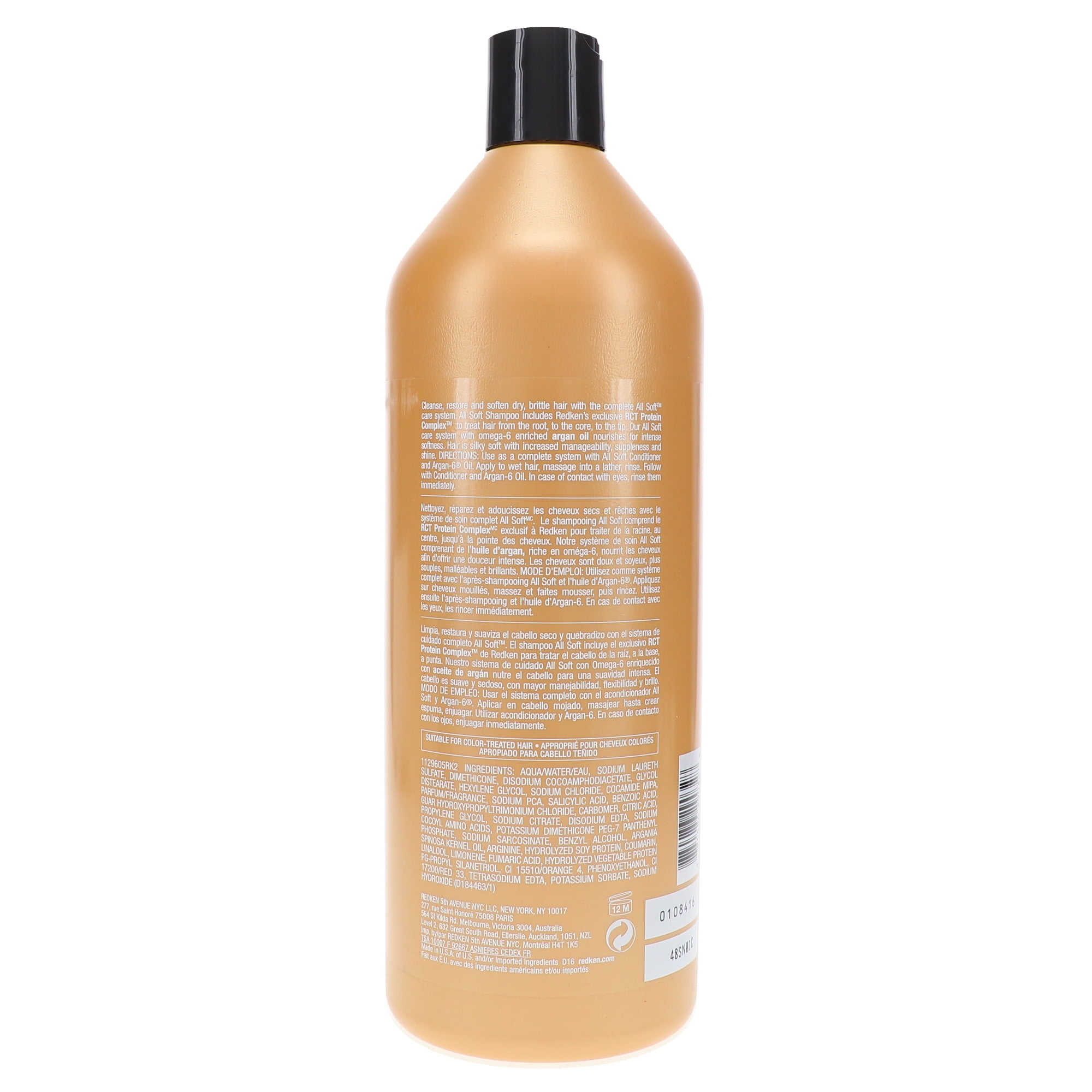 Redken All Soft Shampoo 33.8 oz - Image 4