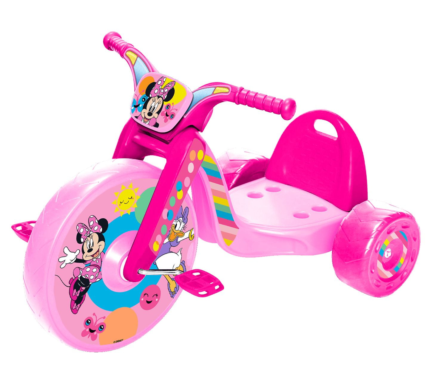 Fly Wheels Minnie Mouse Tricycle with 15 inch Front Wheel with Light Child Age 3 to 7 Years - Image 5