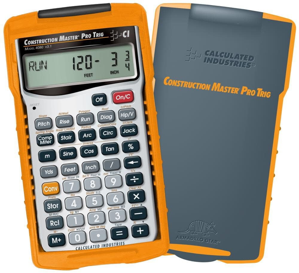 Calculated Industries Cm Pro Trig Construction Math Calculator - Image 6