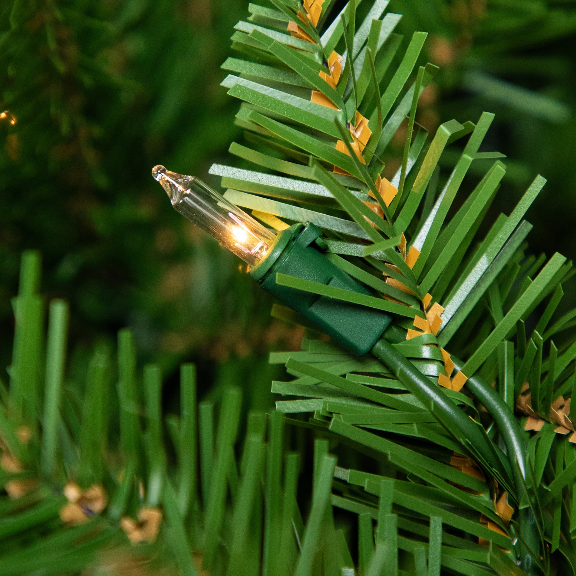 Northlight Pre-Lit Full Northern Pine Artificial Christmas Tree - 7.5' - Clear Lights - Image 3