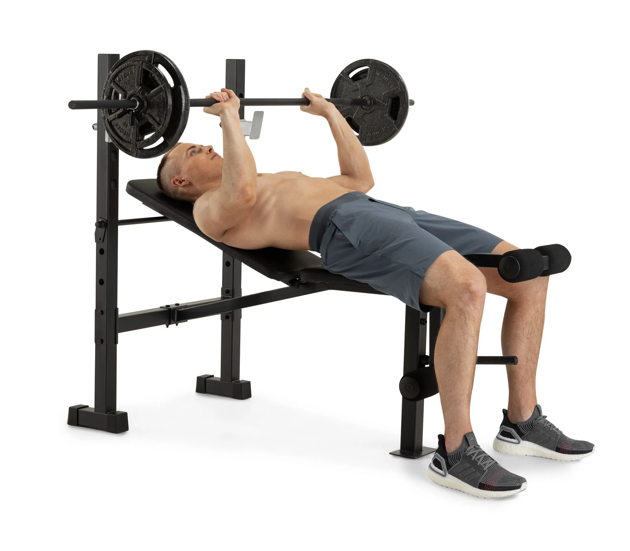 Weider Legacy Standard Bench and Rack, 410 Lb. Total Weight Capacity - Image 22