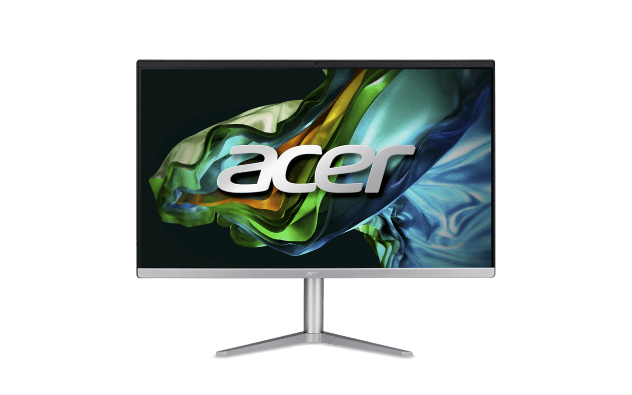 Acer Aspire C24 AIO Desktop, 23.8" Full HD IPS, AMD Ryzen 5 7520U Quad-Core Processor, AMD Radeon 610M Graphics, 8GB LPDDR5 Onboard Memory, 512GB M.2 2280 PCIe SSD, Windows 11 Home, C24-1300-UR32 - Image 4