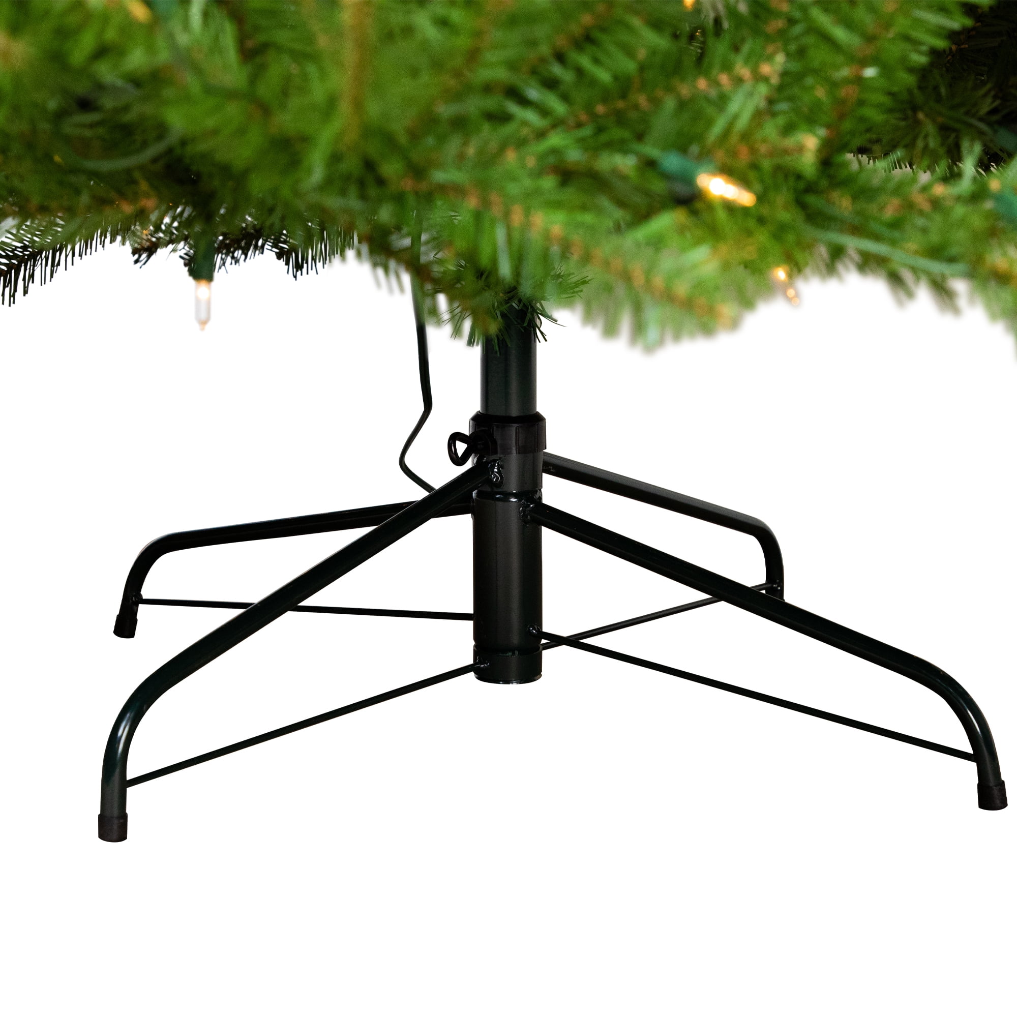 Northlight Pre-Lit Full Northern Pine Artificial Christmas Tree - 7.5' - Clear Lights - Image 4