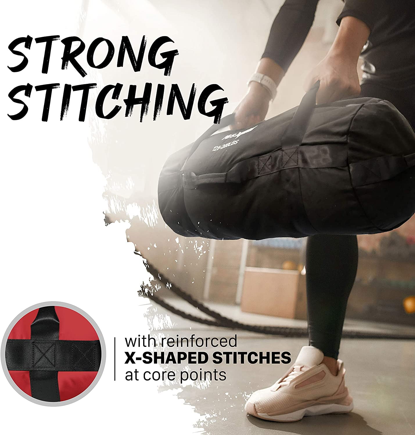 Yes4All Workout Sandbags, Red, Size XL, Single - Image 7