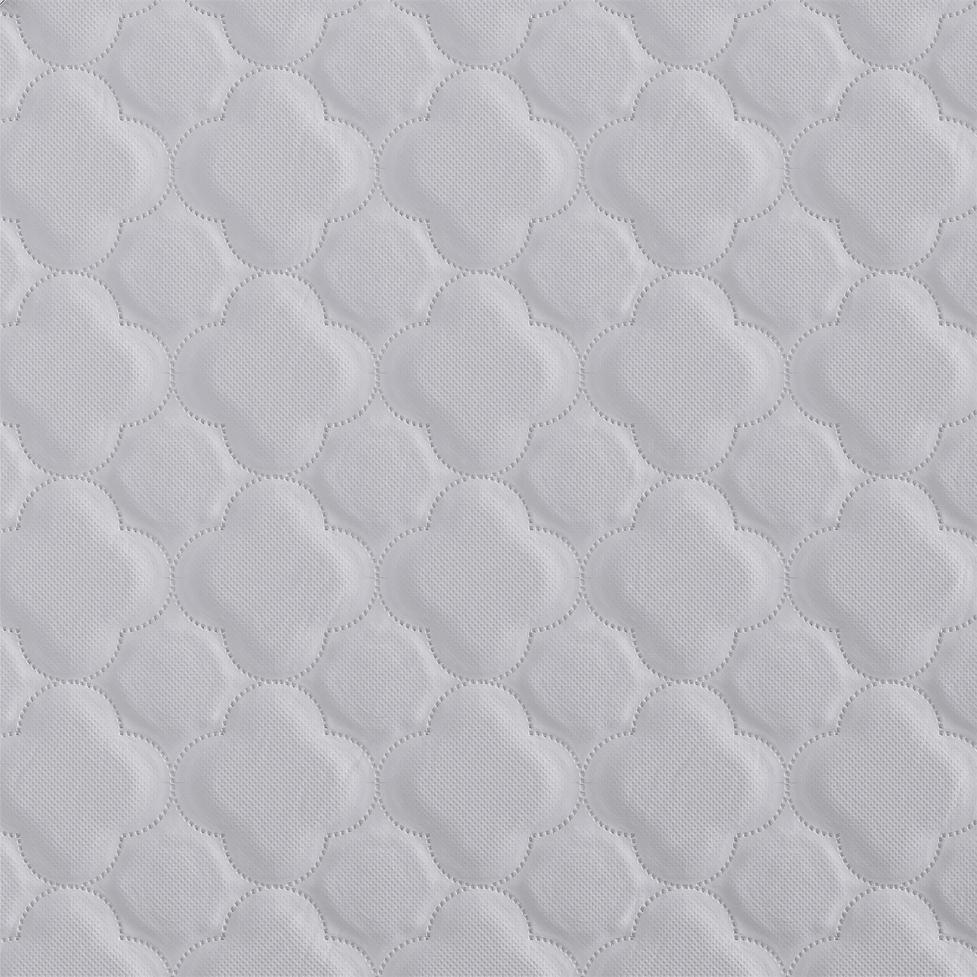 Safety 1st Grow with Me 5" Dual Sided 2-in-1 Antimicrobial Crib & Toddler Mattress, White Cloud - Image 8