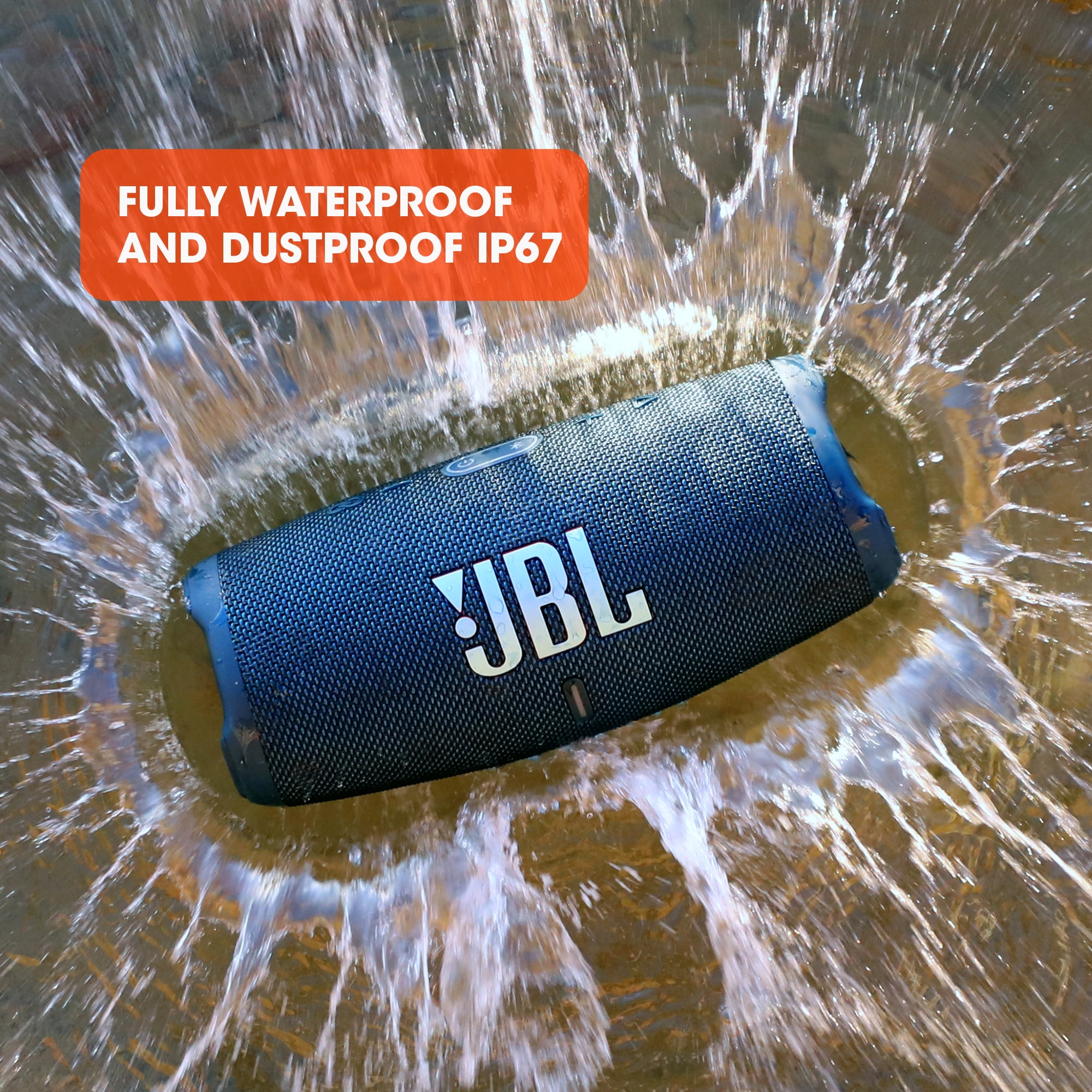 JBL Charge 5 - Portable Waterproof Speaker with Powerbank - Black - Image 13