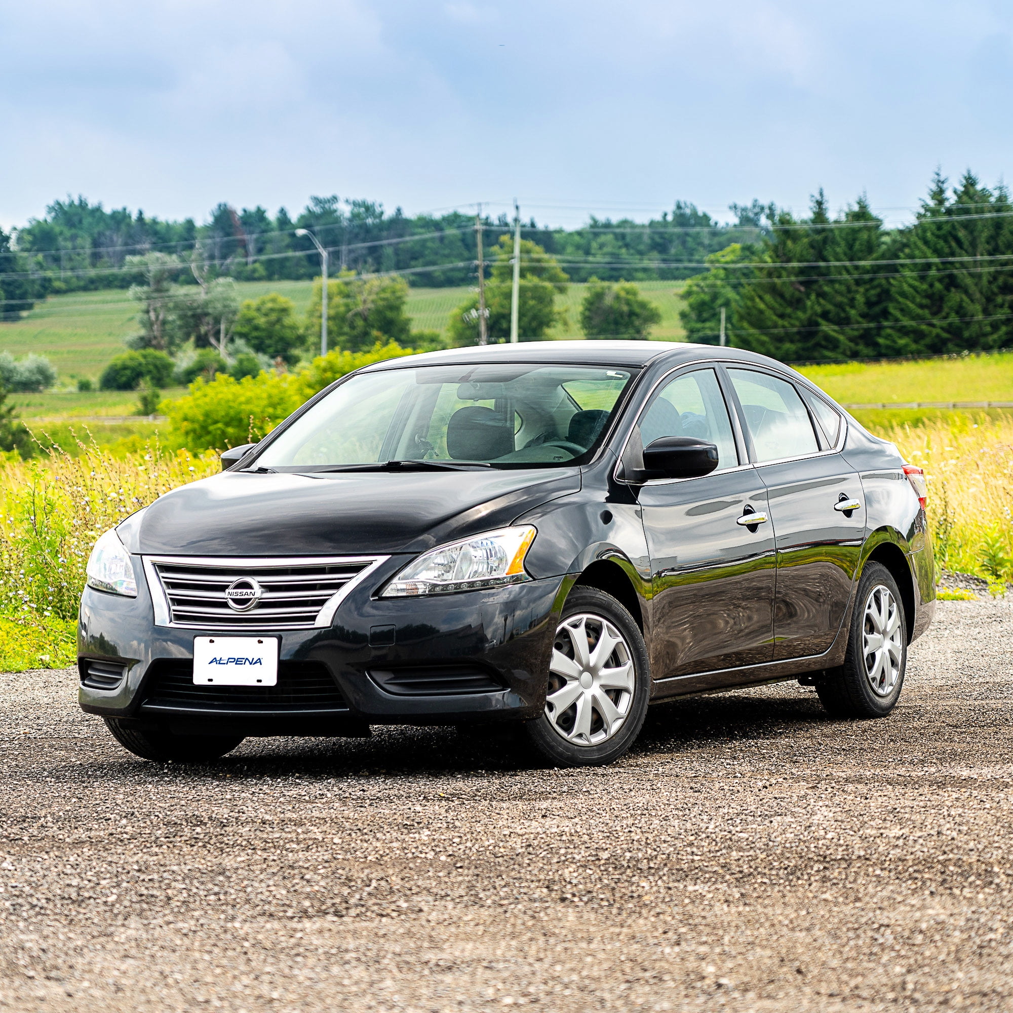 Alpena 16" Ivo Carbon, Silver, Set of 4, Model 58391, Fits Most Steel Wheels for Cars and SUV's - Image 12