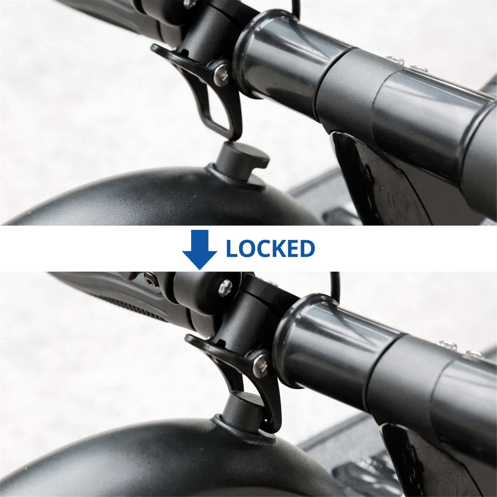 iDeaPLAY H85B Kids Kick Scooter, High-Speed Scooter 250W Motor 15.5 Miles Long Mileage, Portable Folding Design Commuting Motorized Electric Scooter Bike for Kids Adults - Image 9