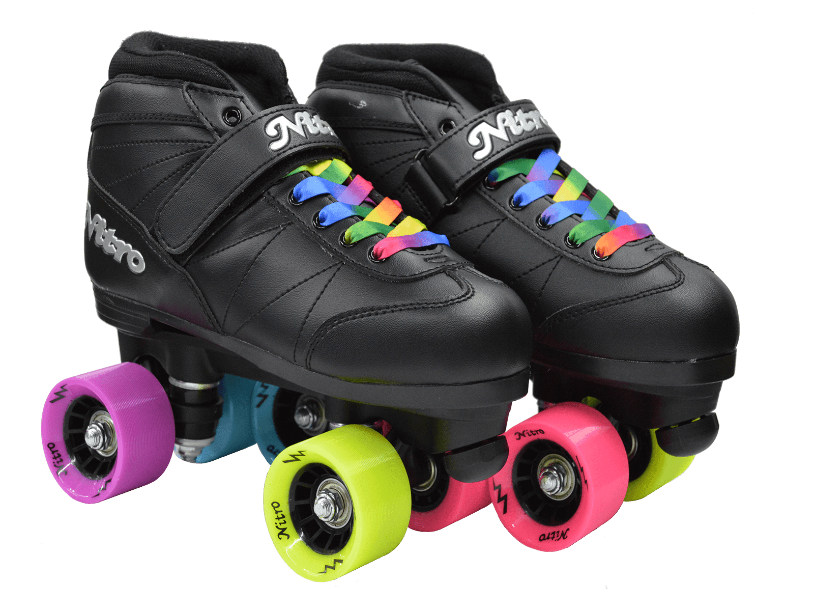 Epic Skates Rainbow Nitro Quad Speed Skates - Image 8