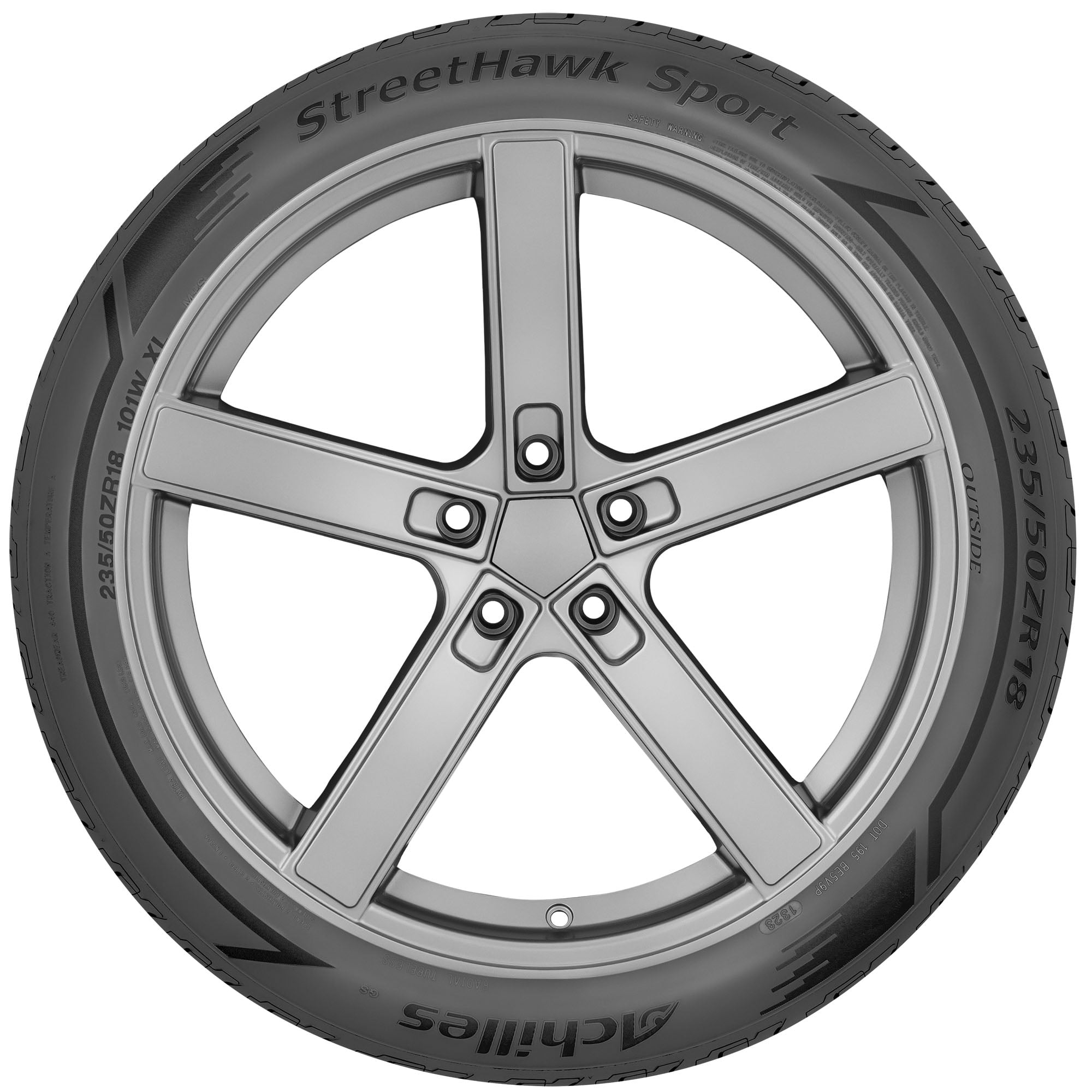Achilles Street Hawk Sport UHP 245/40ZR18 97W XL Passenger Tire - Image 3