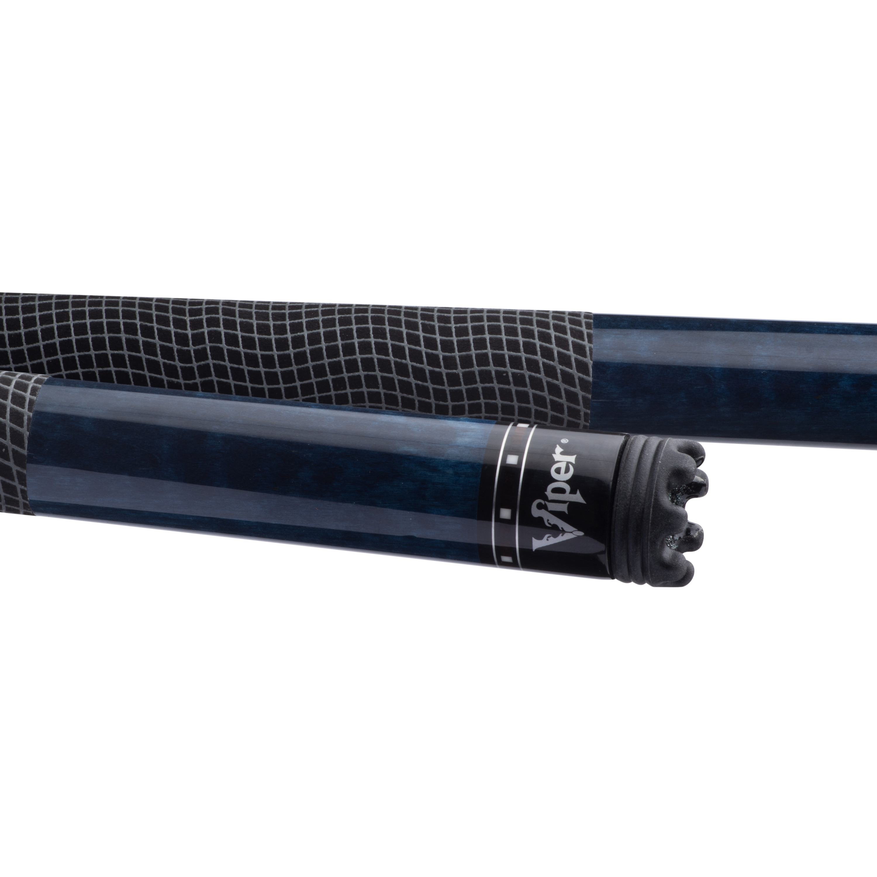 Viper Clutch 58" Billiard/Pool Cue, 2 Piece, Blue, 19 Ounce - Image 3