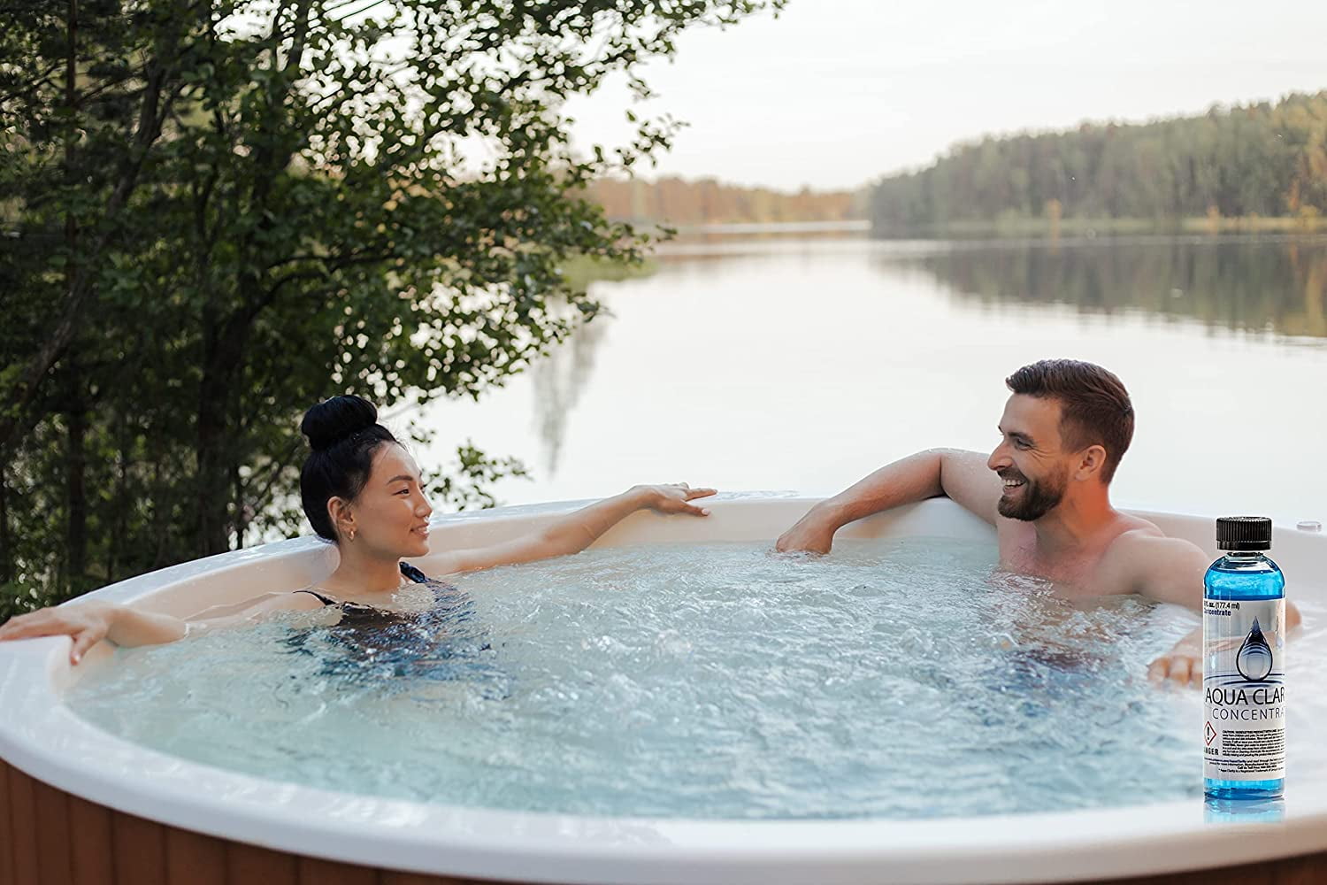 Aqua Clarity Hot Tub Cleaner Concentrate, Clarifier & Conditioner, 1-Year Complete Hot Tub Care - Image 3