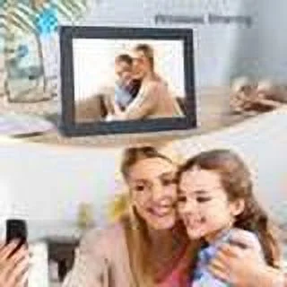 10.1-Inch Digital Photo Frame WiFi Digital Picture Frame - Fullja Photo Album, Full Function, 16GB, 1080P, HD Touch Screen, Instantly Share Photos/Videos via VPhoto APP, Email, Unlimited Could Storage - Image 5