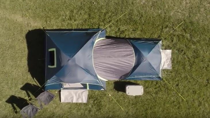 Ozark Trail 8 Person Dual Dome Tent - 17ft. x 9ft. - 21.89 lbs. - Image 7