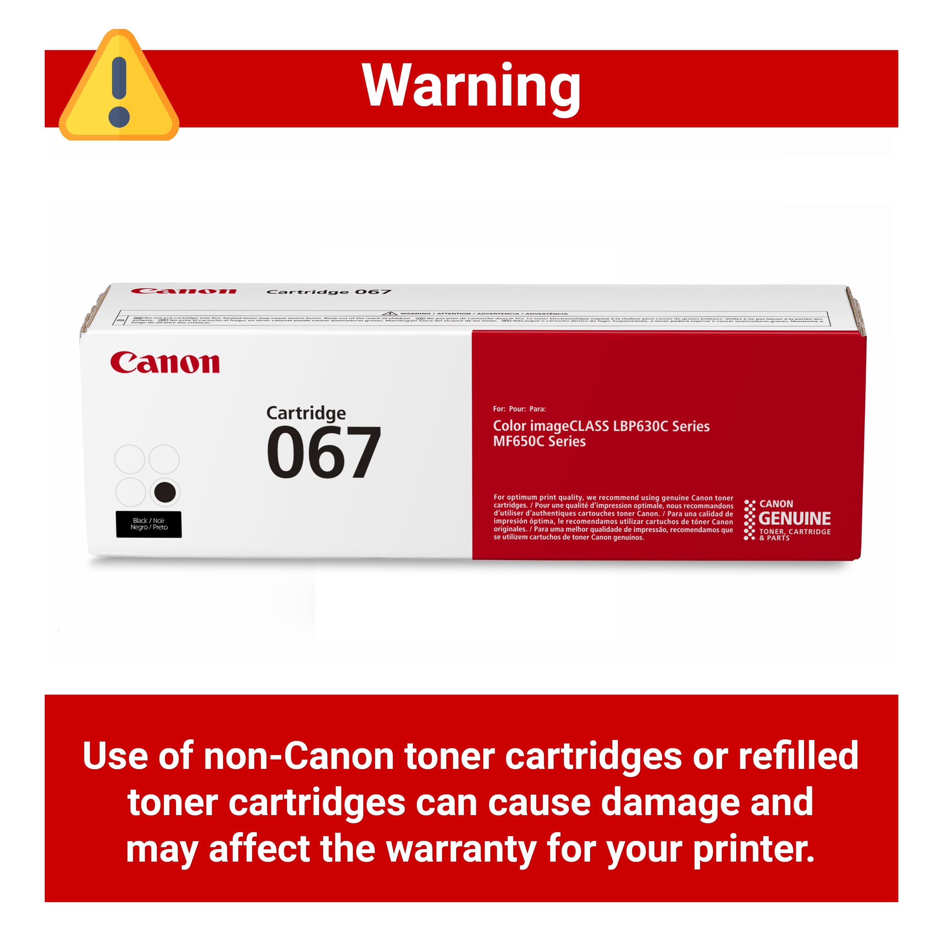 Canon 067 Black Toner Cartridge - Image 5
