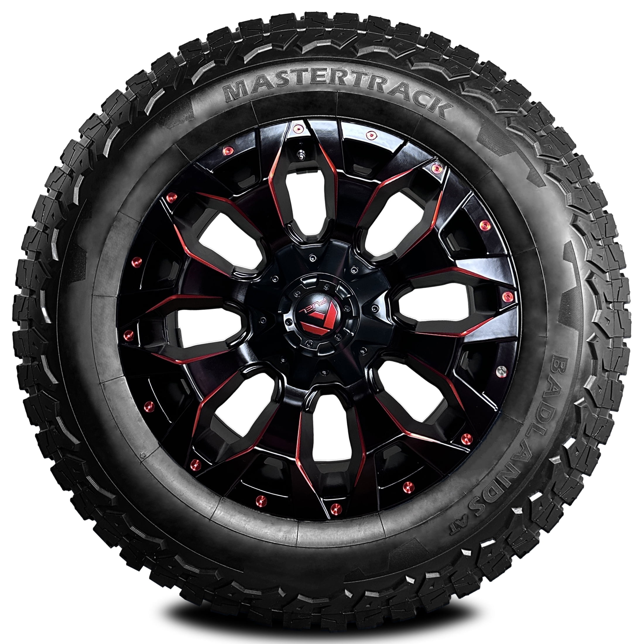 Mastertrack Badlands AT All Terrain LT265/75R16 10 Ply E 123S SUV Light Truck Tire 265/75/16(Tire Only) - Image 6