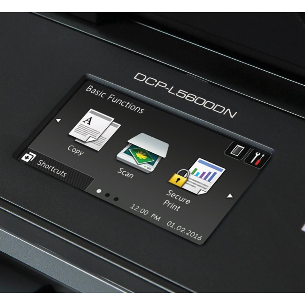 Brother Monochrome Laser Printer, Multifunction Printer and Copier, DCP-L5600DN, Flexible Network Connectivity, Duplex Printing, Mobile Printing - Image 5