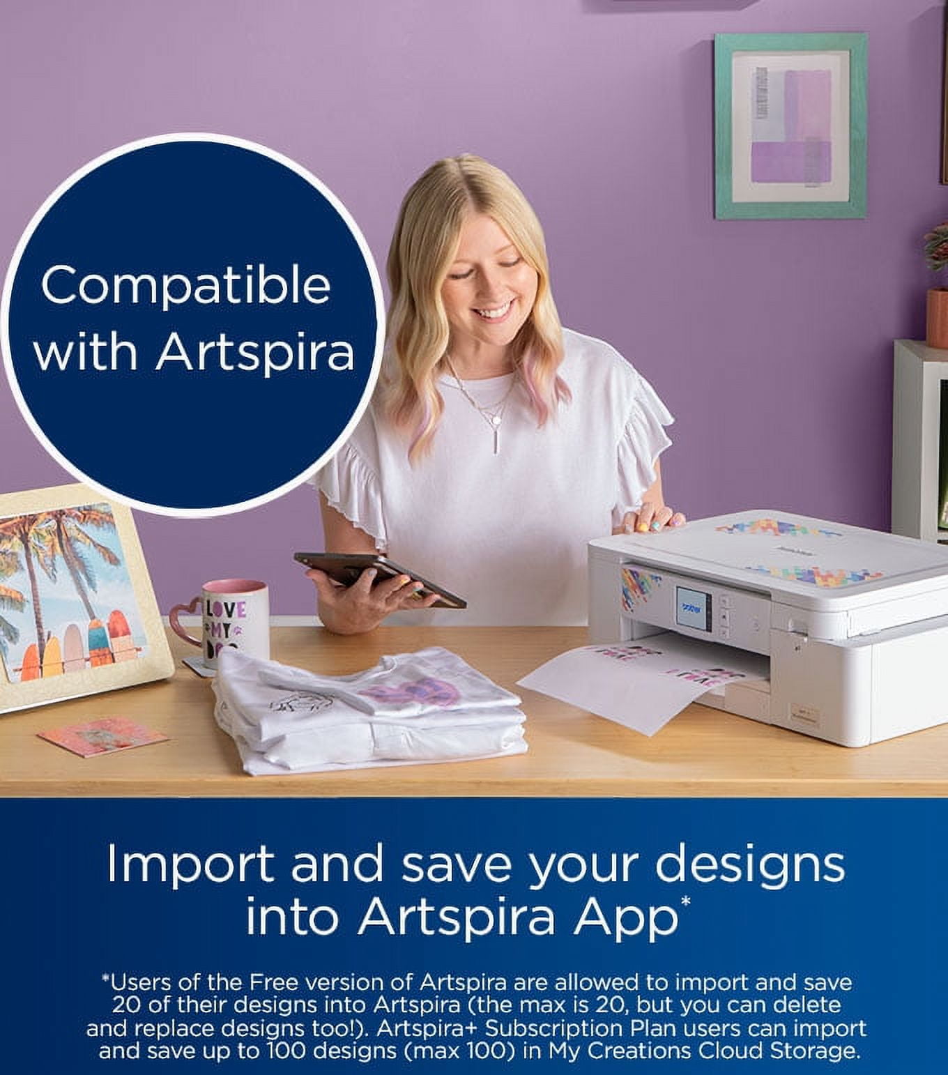 Brother SP1 High-Quality Wireless Sublimation Printer with Paper & Full-Size Inks - Image 8