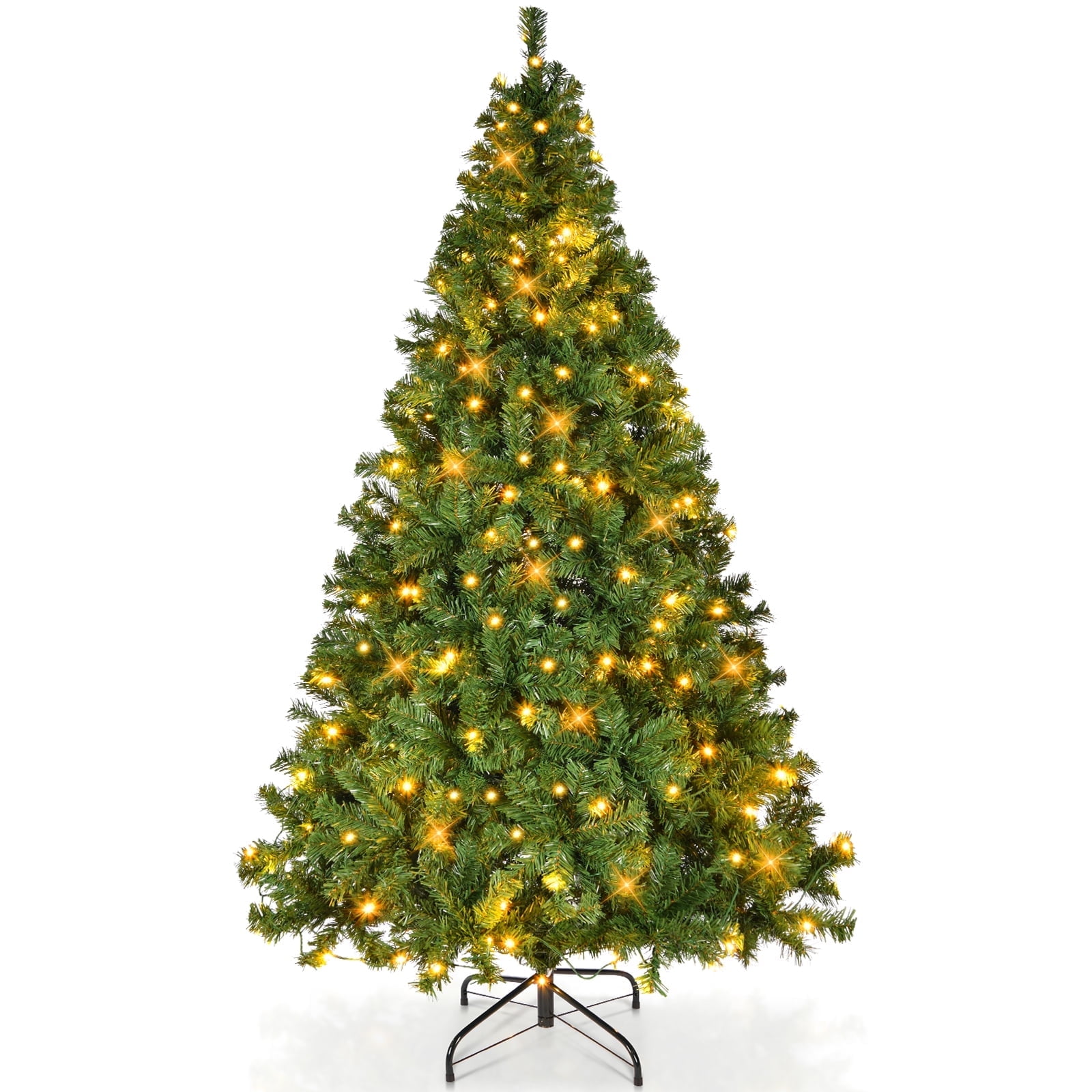 Vebreda Pre-Lit Artificial Christmas Tree 7.5ft with 400 Clear Incandescent Mini Lights, Indoor Outdoor Green - Image 6