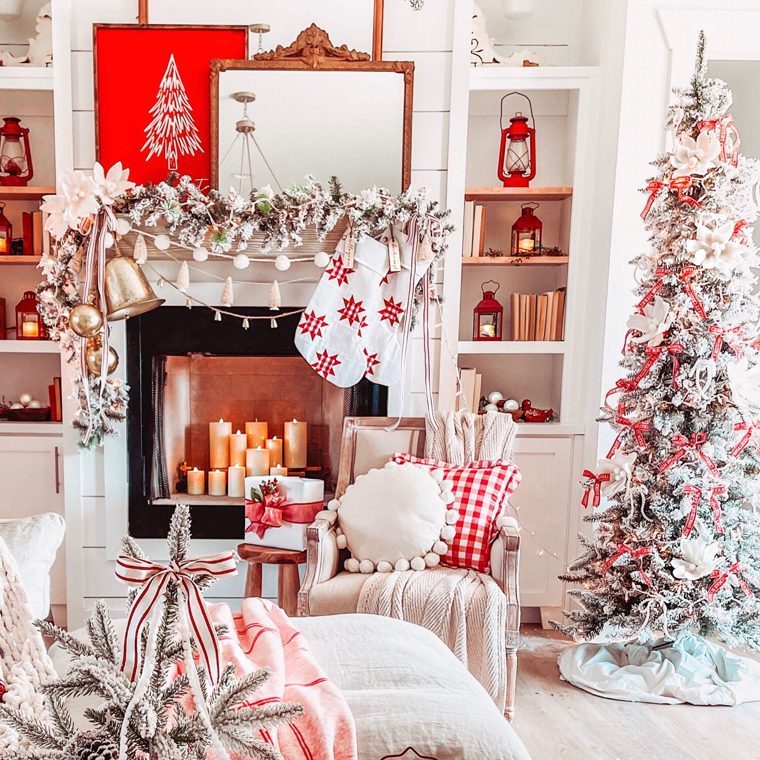 Fraser Hill Farm Unlit 7.5-ft Mountain Pine Artificial Slim Christmas Tree, FFMPS075-0SN - Image 14