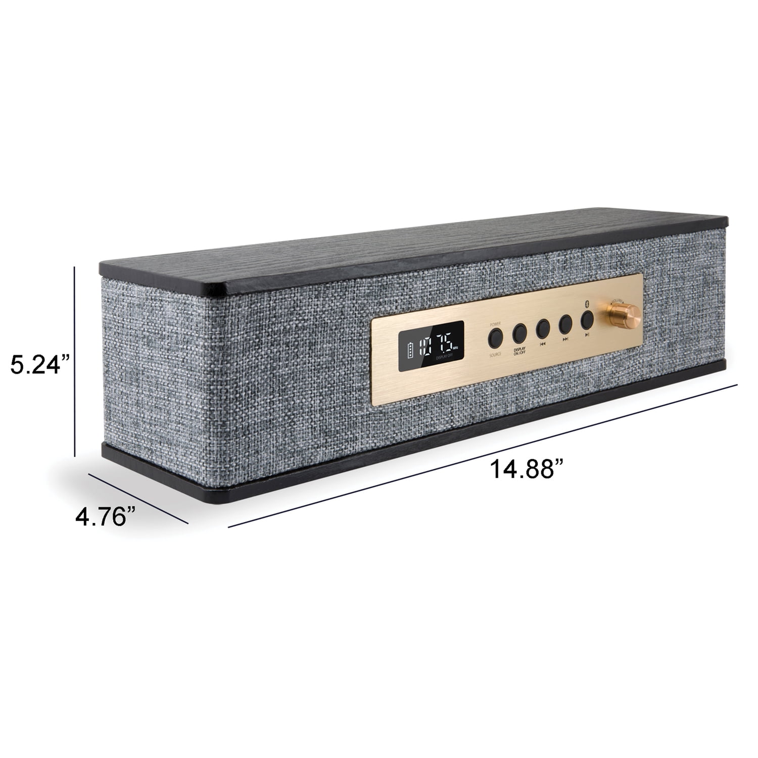 iLive ISB330 - Speaker - for portable use - wireless - Bluetooth - black - Image 10