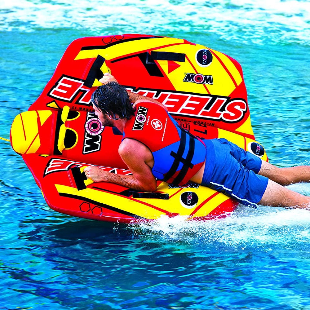 WOW Sports Towable Steer Slalom 1-2 Person Waterskiing Towables - Image 3