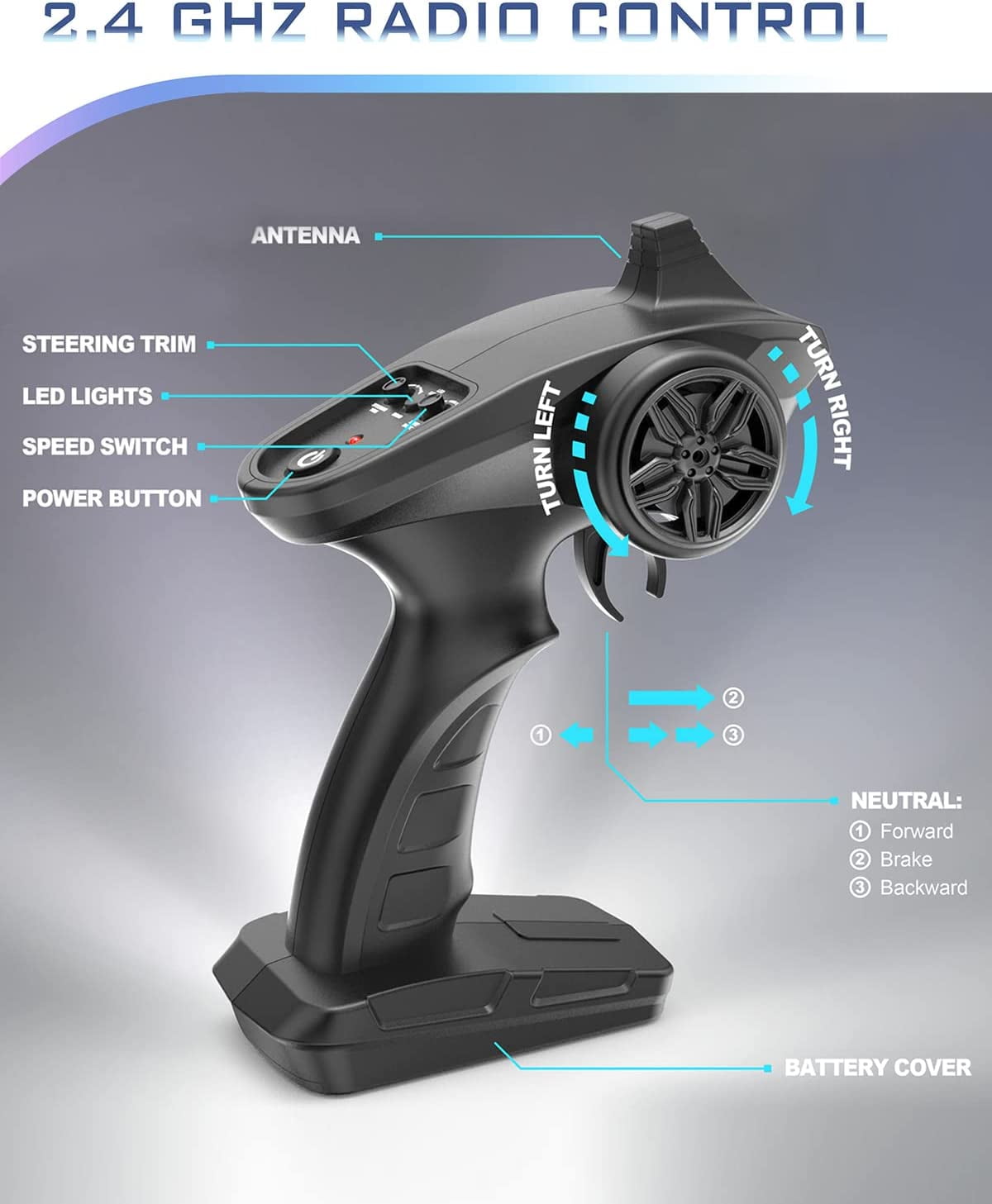 YCFUN 20+ MPH RC Boat with Case, Fast Remote Control Boat for Adults Kids for Pools and Lakes - Image 7