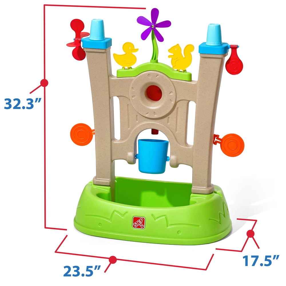 Step2 Waterpark Arcade Plastic Water Table for Toddlers - Image 4