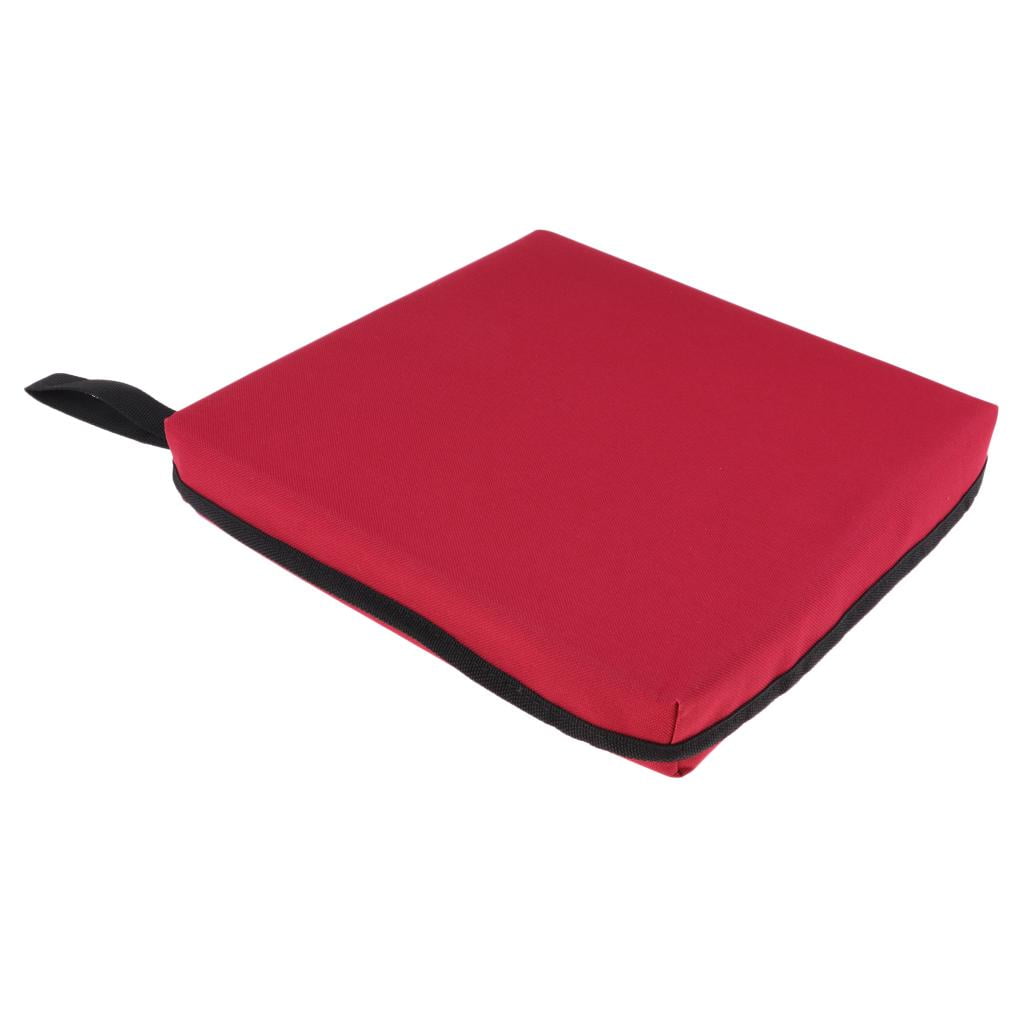 Chair Seat Cushion Pad Outdoor Garden Camping Stadium Mat Stool Red - Image 6