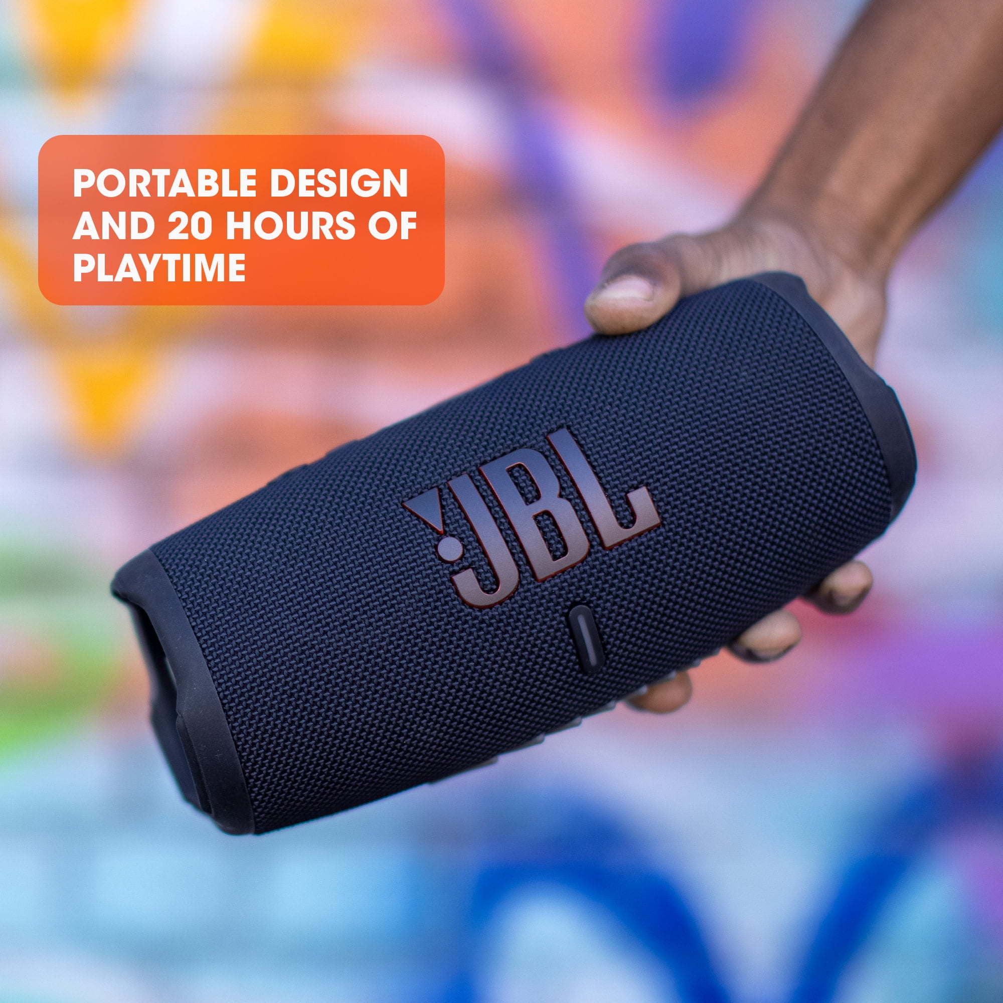 JBL Charge 5 - Portable Waterproof Speaker with Powerbank - Black - Image 12