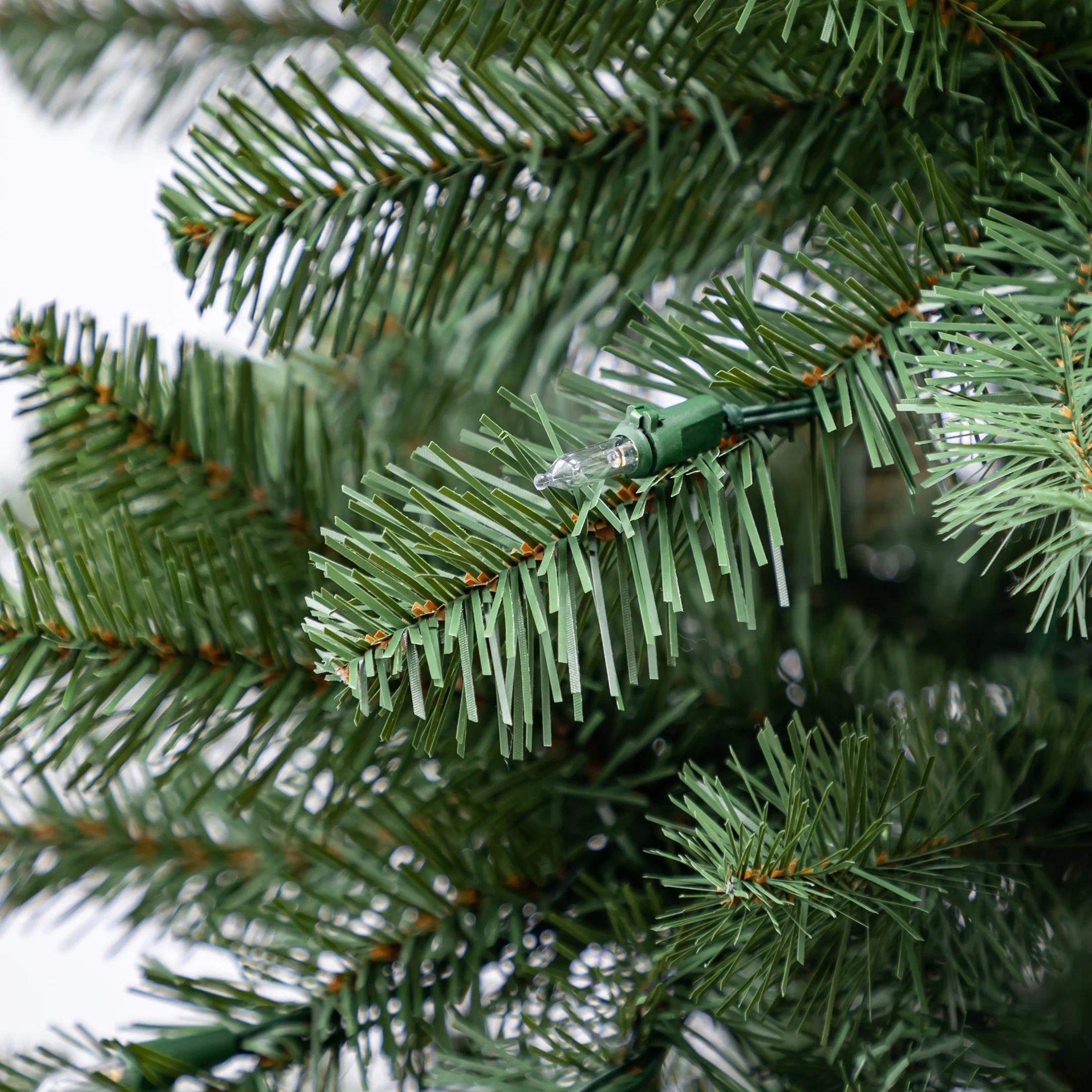 7’ Pre-Lit Duncan Fir Artificial Christmas Tree, Color-Changing LED Lights with Quick Set, by Holiday Time - Image 6