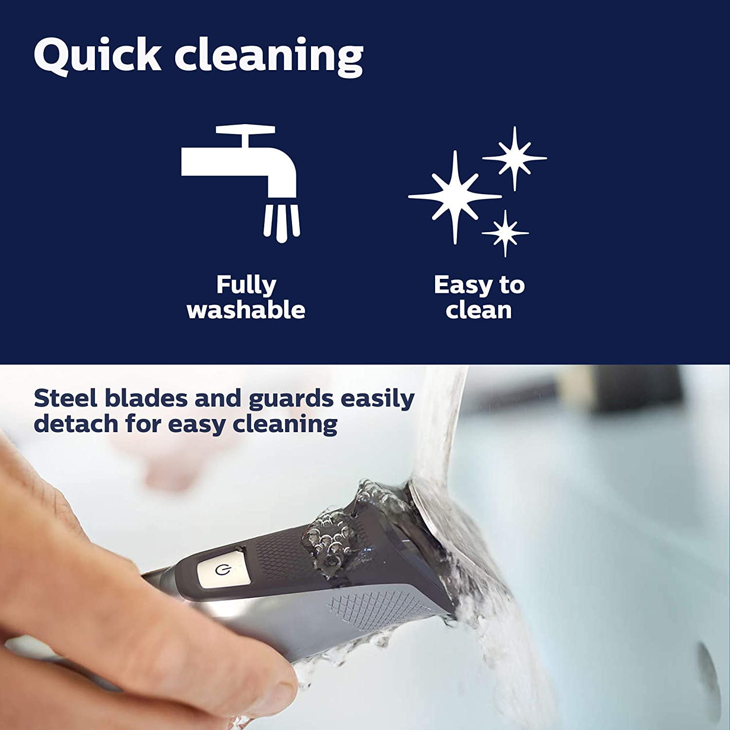 Philips Norelco Multigroomer Mens Groomer for Beard, Head, Body NO BLADE OIL NEEDED, MG7750/49 - Image 5