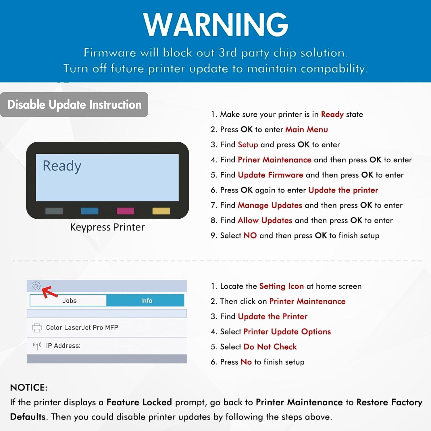 414X Toner Cartridges 4-Pack High Yield with Chip Compatible for HP 414X 414A Color LaserJet Pro MFP M479 M479fdw M479fdn M454 M454dn M454dw Enterprise MFP M480f (Black, Cyan, Magenta, Yellow) - Image 7