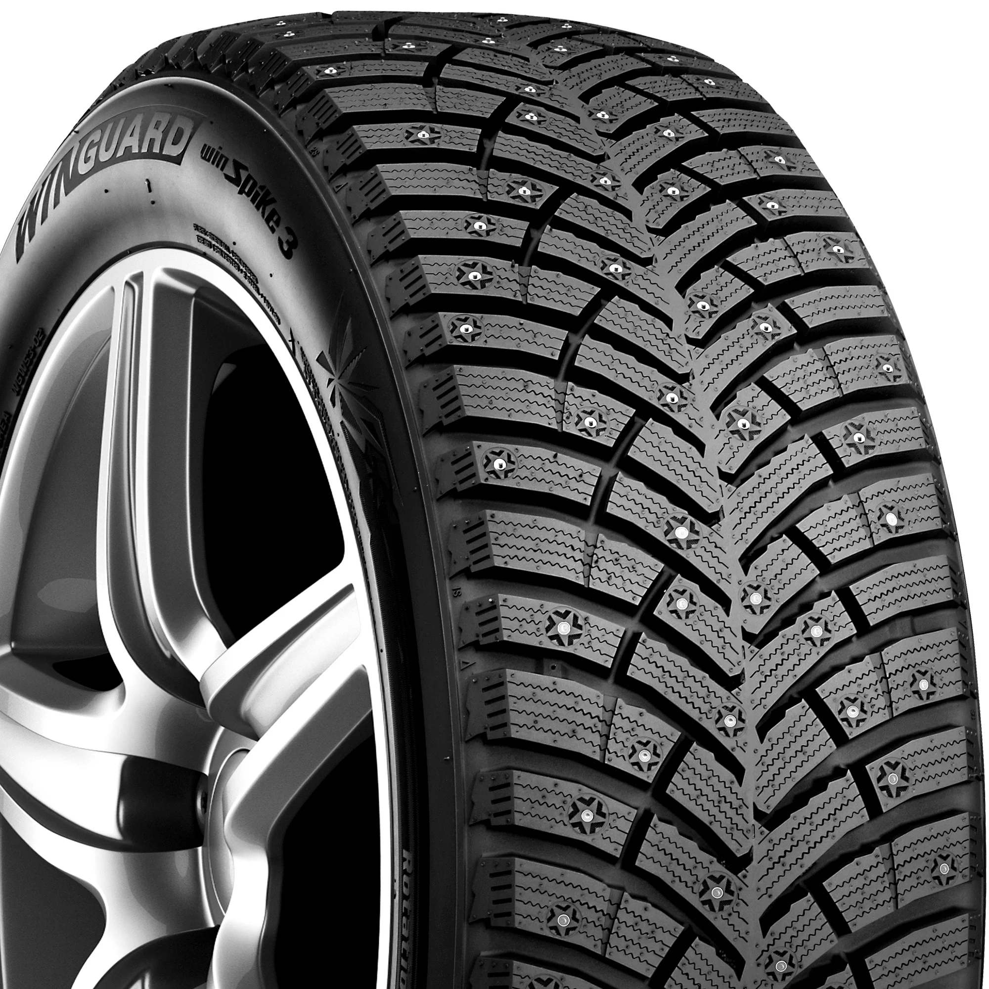 Nexen Winguard Winspike 3 Winter 225/60R17 99T Passenger Tire - Image 4