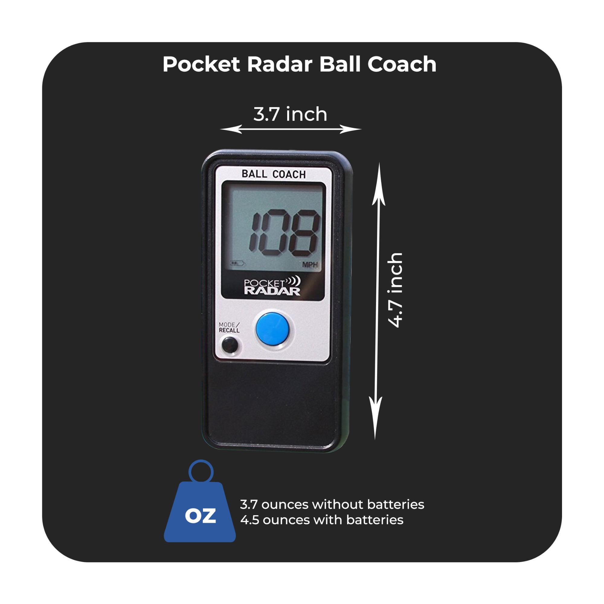 Pocket Radar Ball Coach / Pro-Level Speed Training Tool and Radar Gun +Focus Full Sized 59" Photo & Video Tripod + Square Jellyfish Pocket-Sized Spring Tripod Mount for Smartphones 2-1/4 - 3-5/8" Wide - Image 3