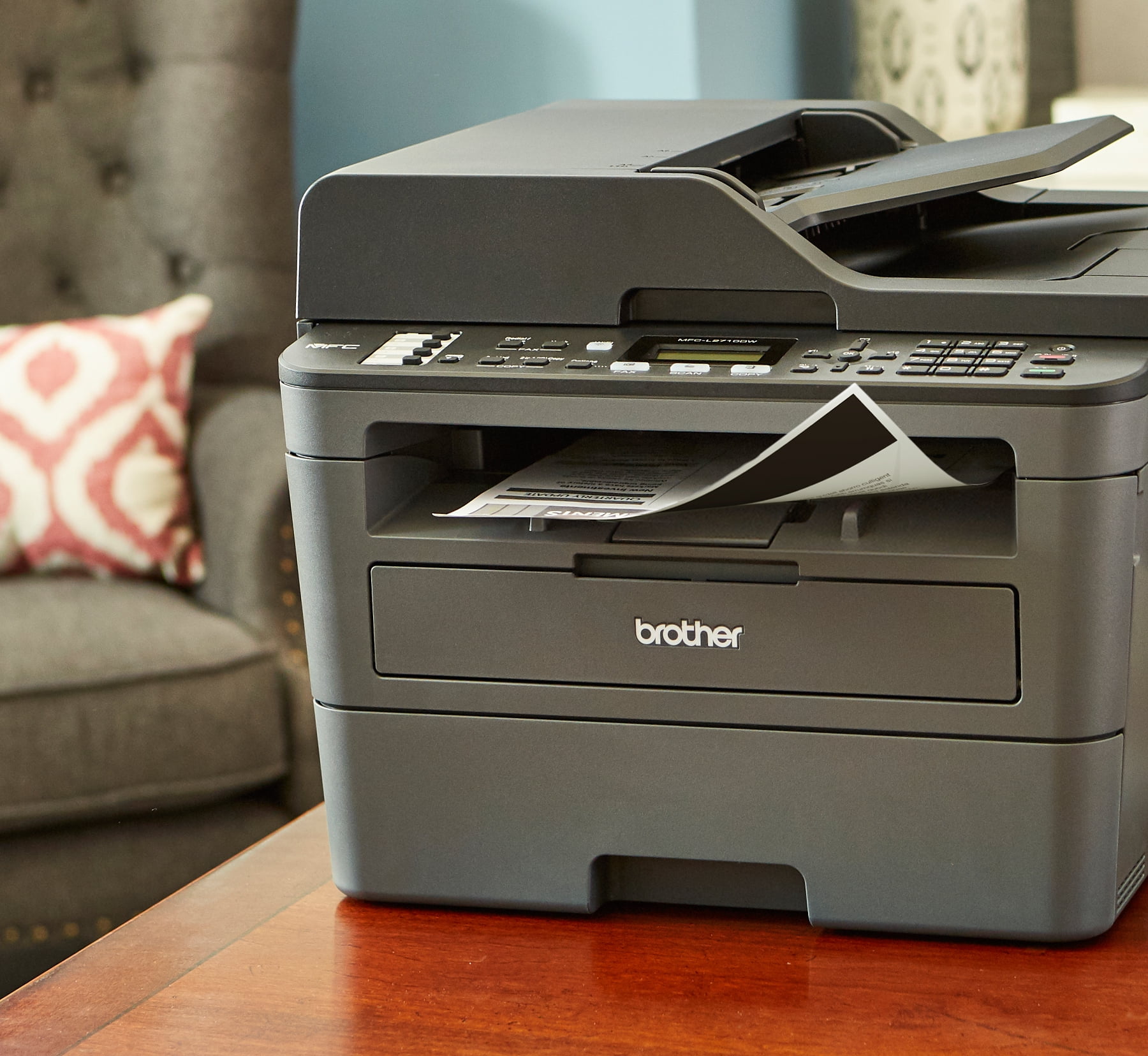 Brother MFC-L2690DW Monochrome Laser All-in-One Printer, Duplex Printing, Wireless Connectivity - Image 8