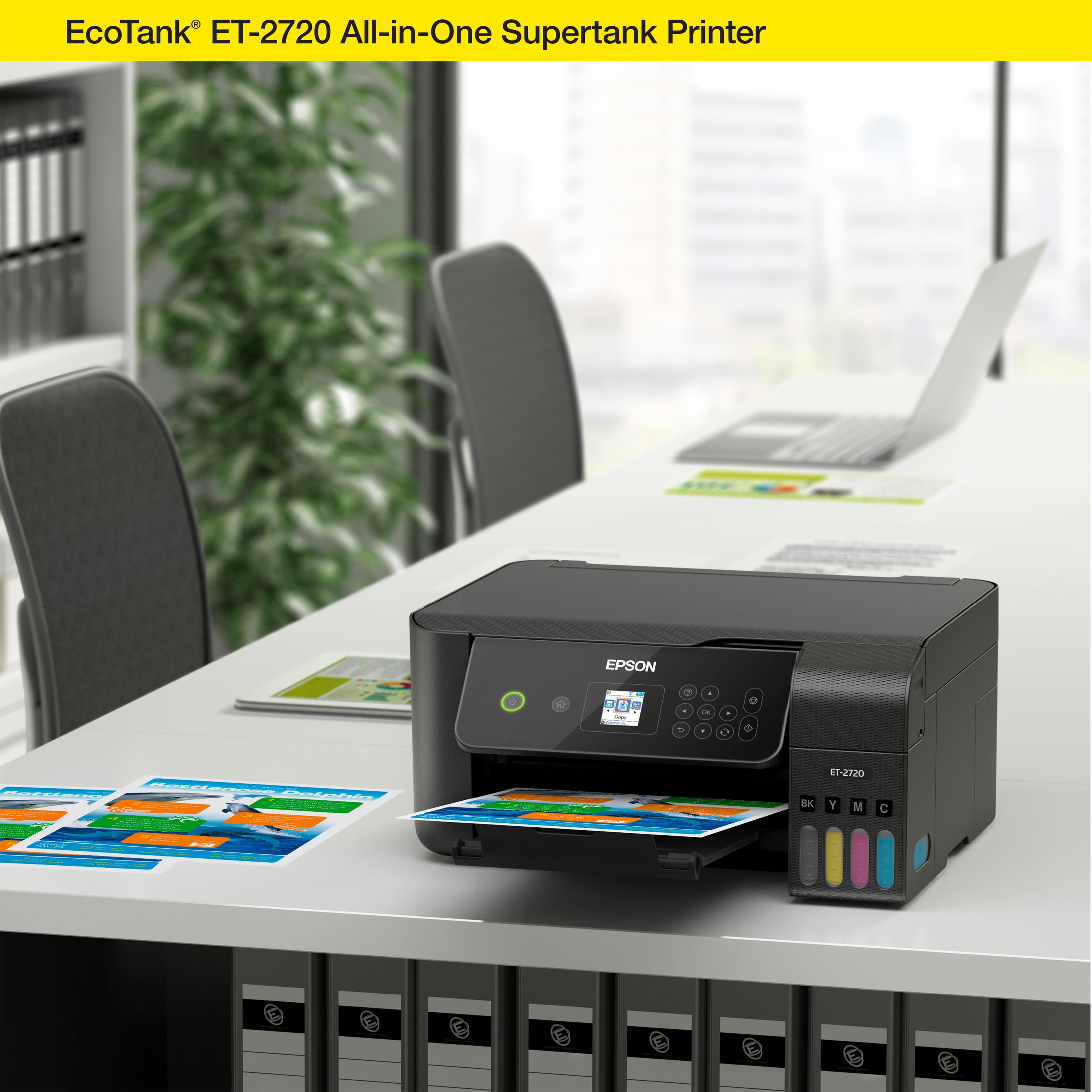 Epson EcoTank ET-2720 Wireless All-in-One Color Supertank Printer - Image 3