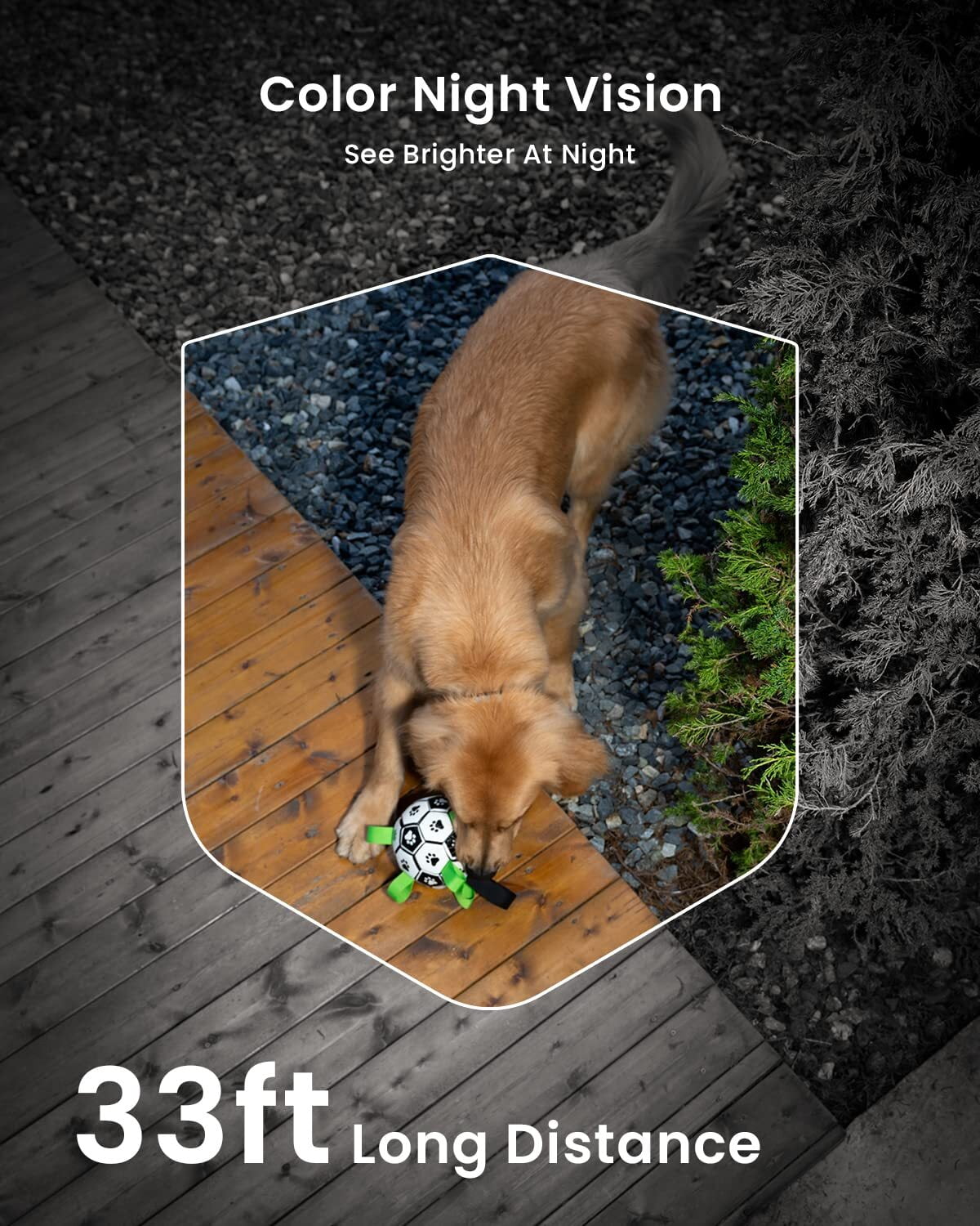 ieGeek Wireless Security Camera, for Home Security System, Outdoor, Spotlight, 2k, Rechargeable Battery Powered, Color Night Vision, PIR Motion Sensor, Outdoor Camera Wireless WiFi, 2 Pack - Image 10