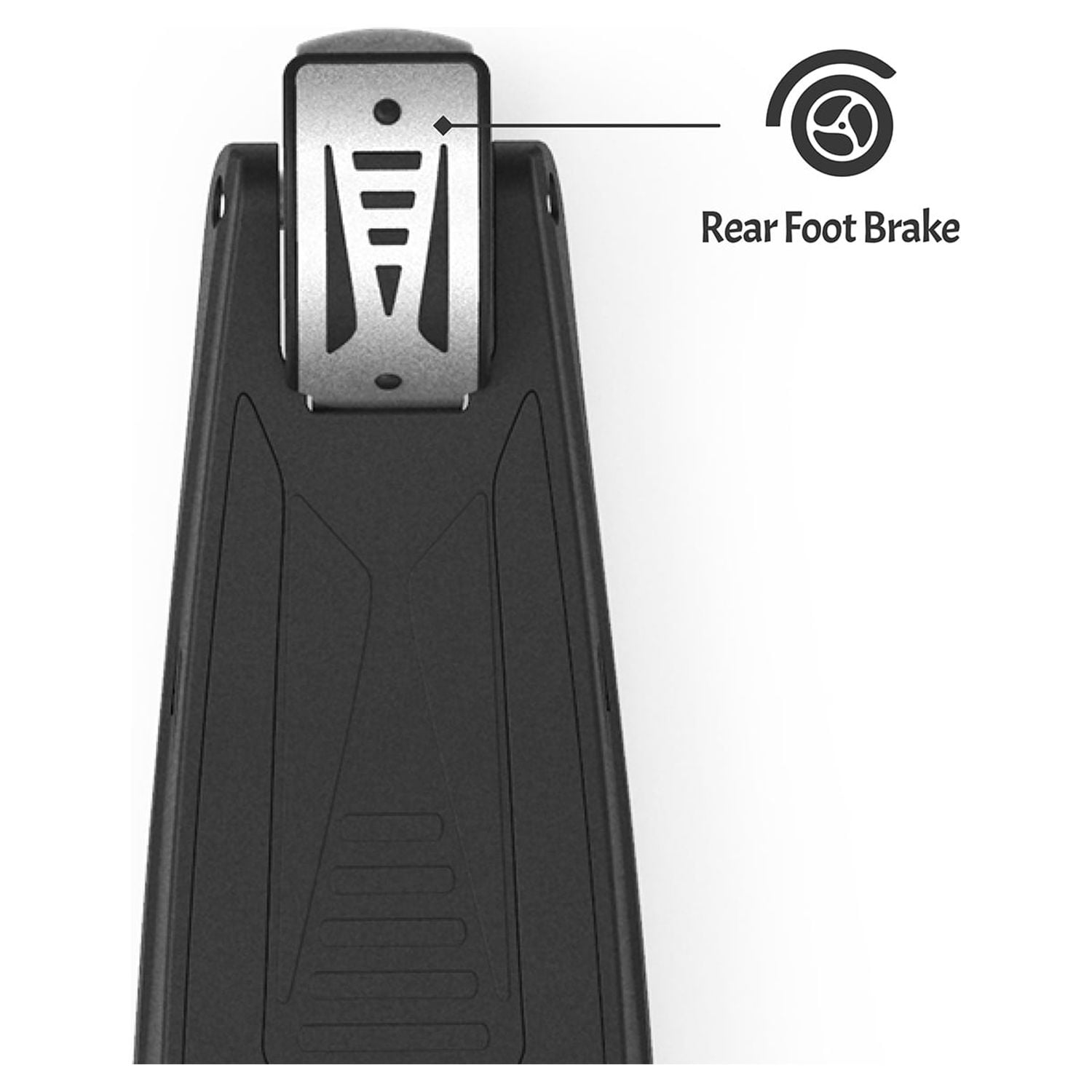 Jetson Triton Children's 3 Wheel Kick Scooter, Black - Image 4