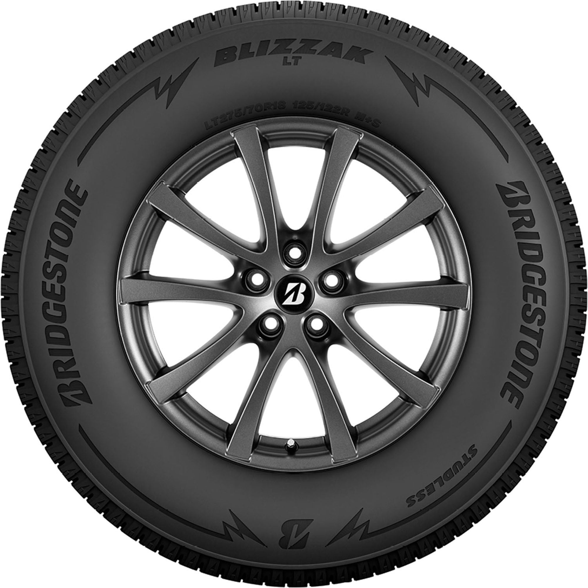 Bridgestone Blizzak LT Winter LT265/70R18 124/121R E Light Truck Tire - Image 4