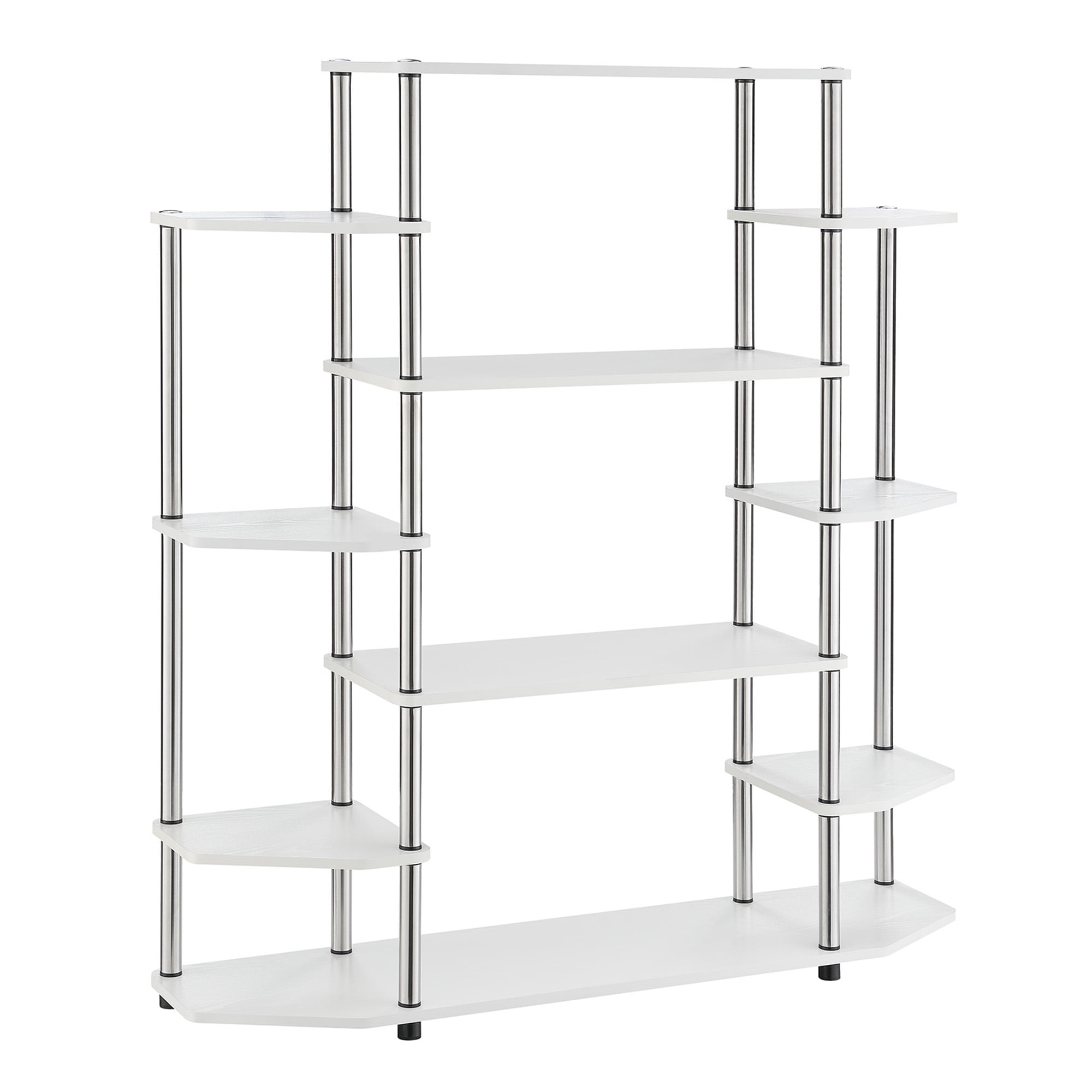 Convenience Concepts Designs2Go No Tools Wall Unit Bookshelf, White, All Ages - Image 5
