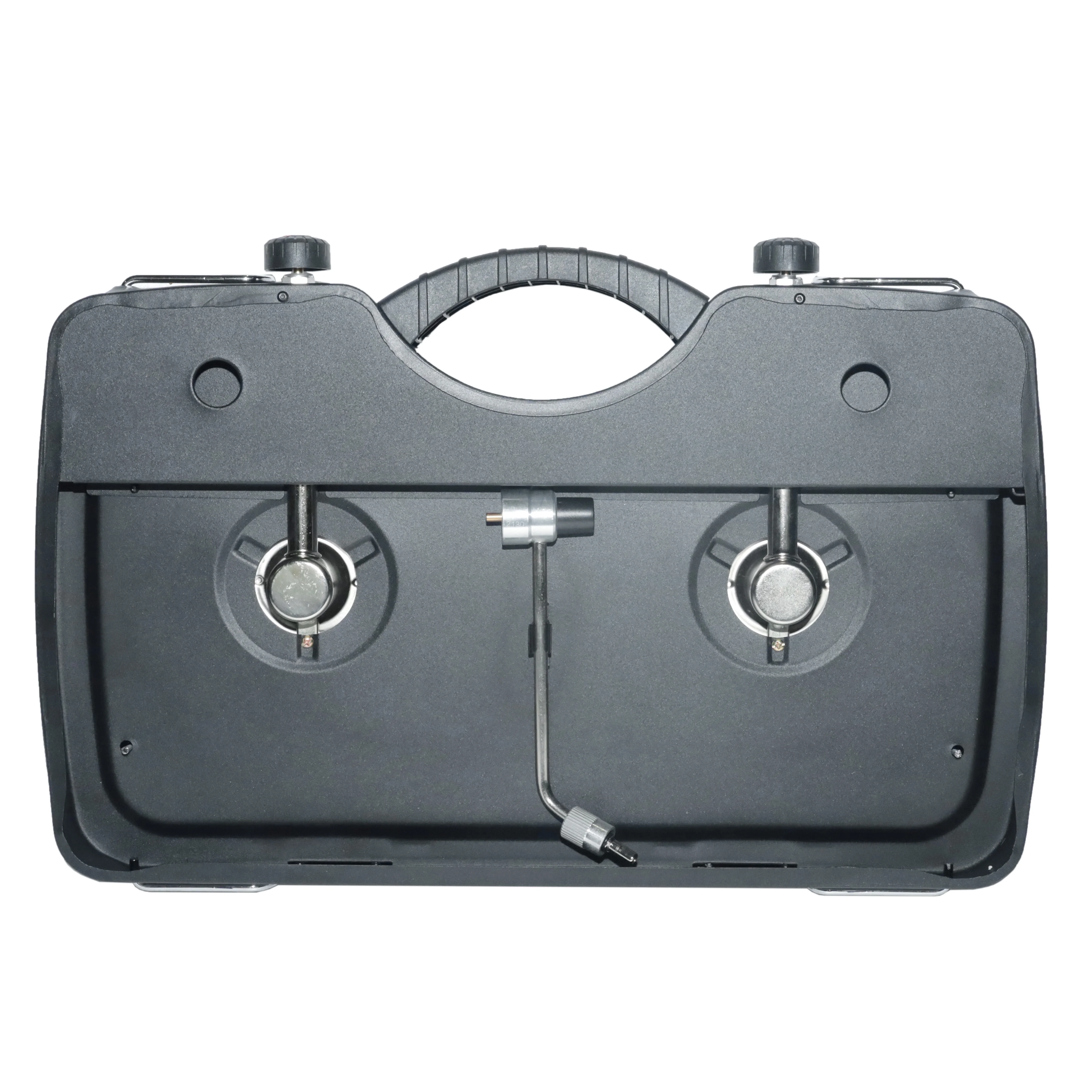 Ozark Trail 2 Burner Propane Gas Camping Stove, GCT2208W, Black, New - Image 3