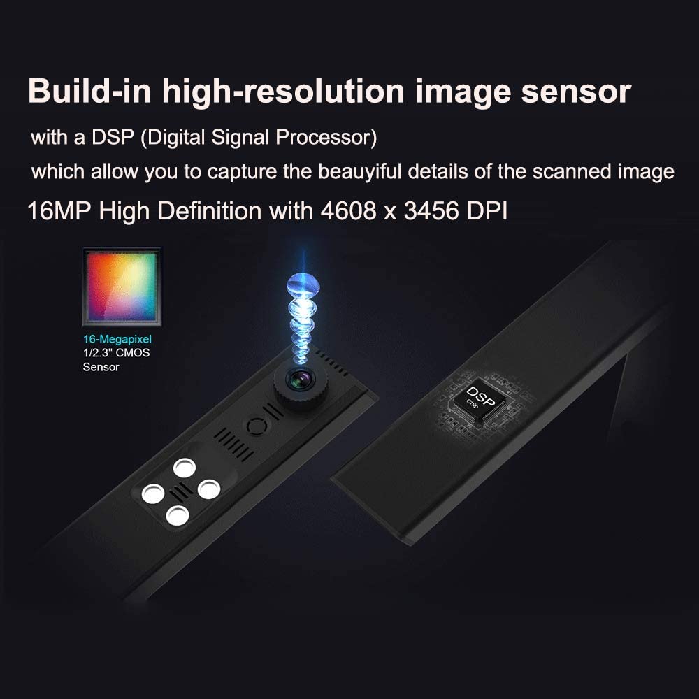 VIISAN VK16 Book Document Camera Scanner 16MP A3 Size Multi-Language - Image 5