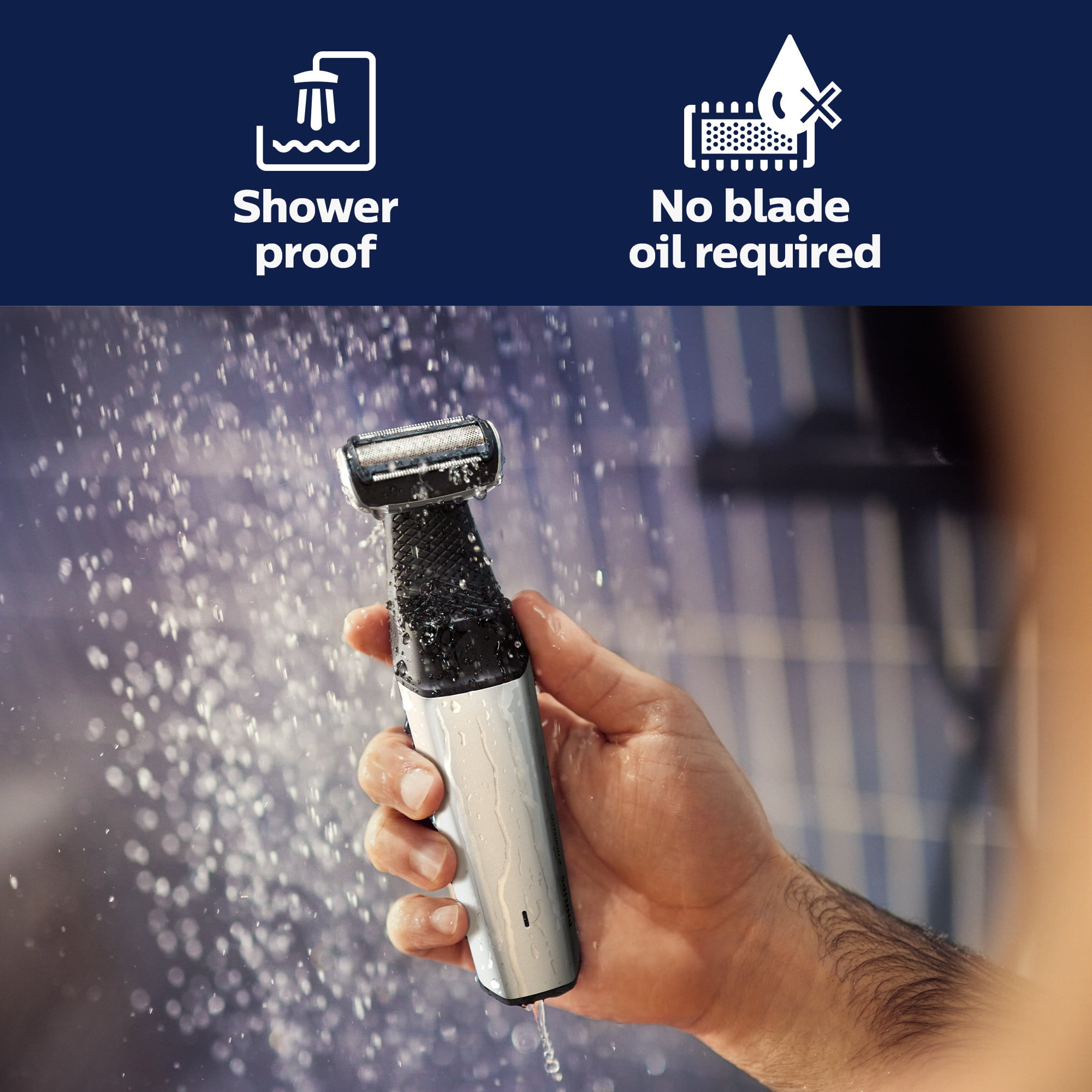 Philips Norelco Bodygroom Series 5000 Showerproof Body Electric Shaver and Trimmer, BG5025/42 - Image 12
