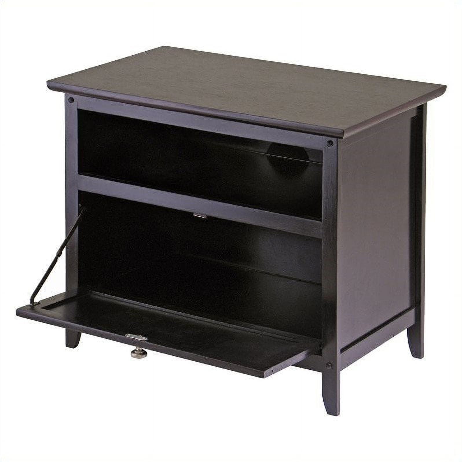 Winsome Zara TV & Media Stand, Espresso Finish - Image 4