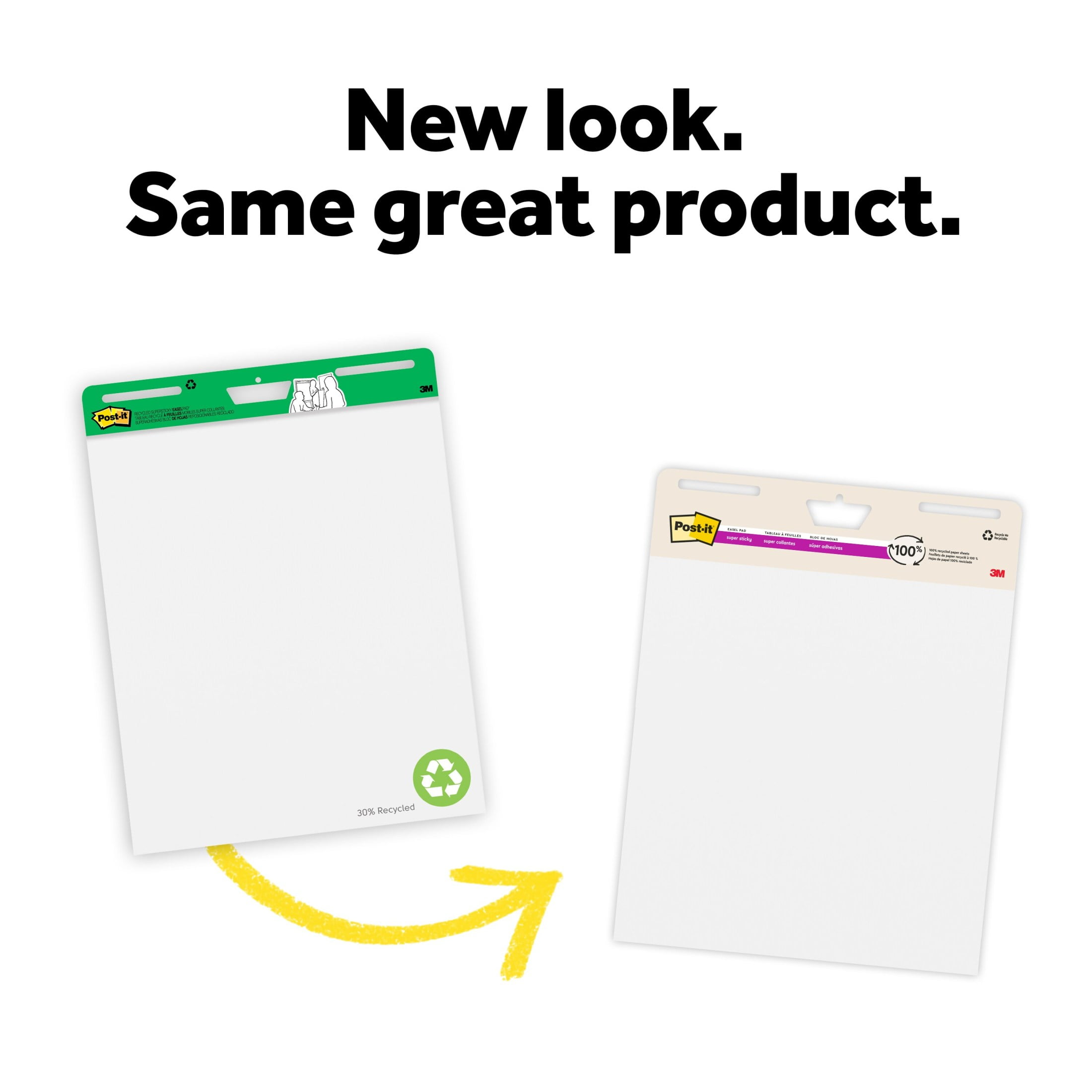 Post-it Self-Stick Easel Pads, White, 25 in. x 30 in., 2 Pads - Image 6