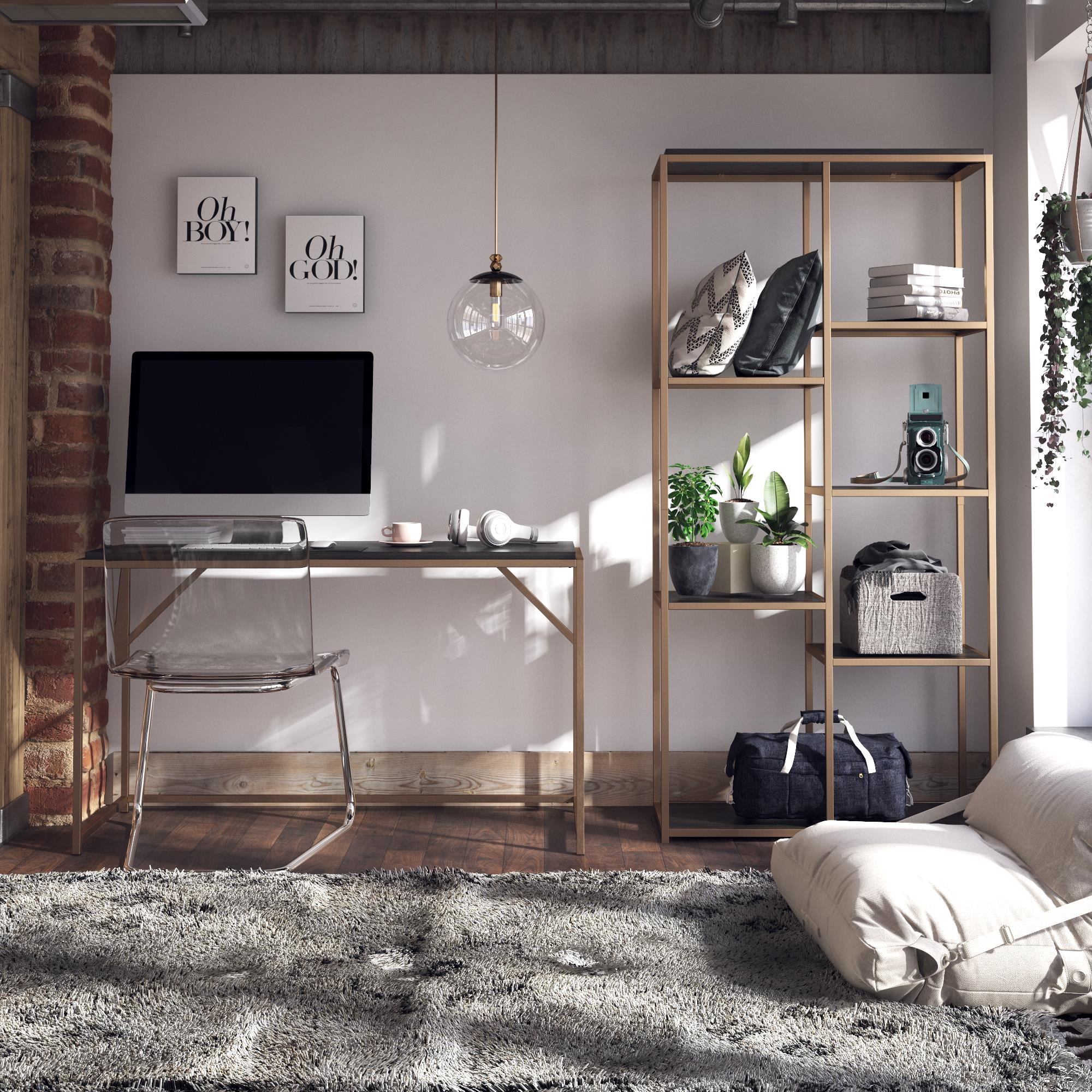 Ameriwood Home Fayette 5-Shelf Bookcase, Espresso - Image 6