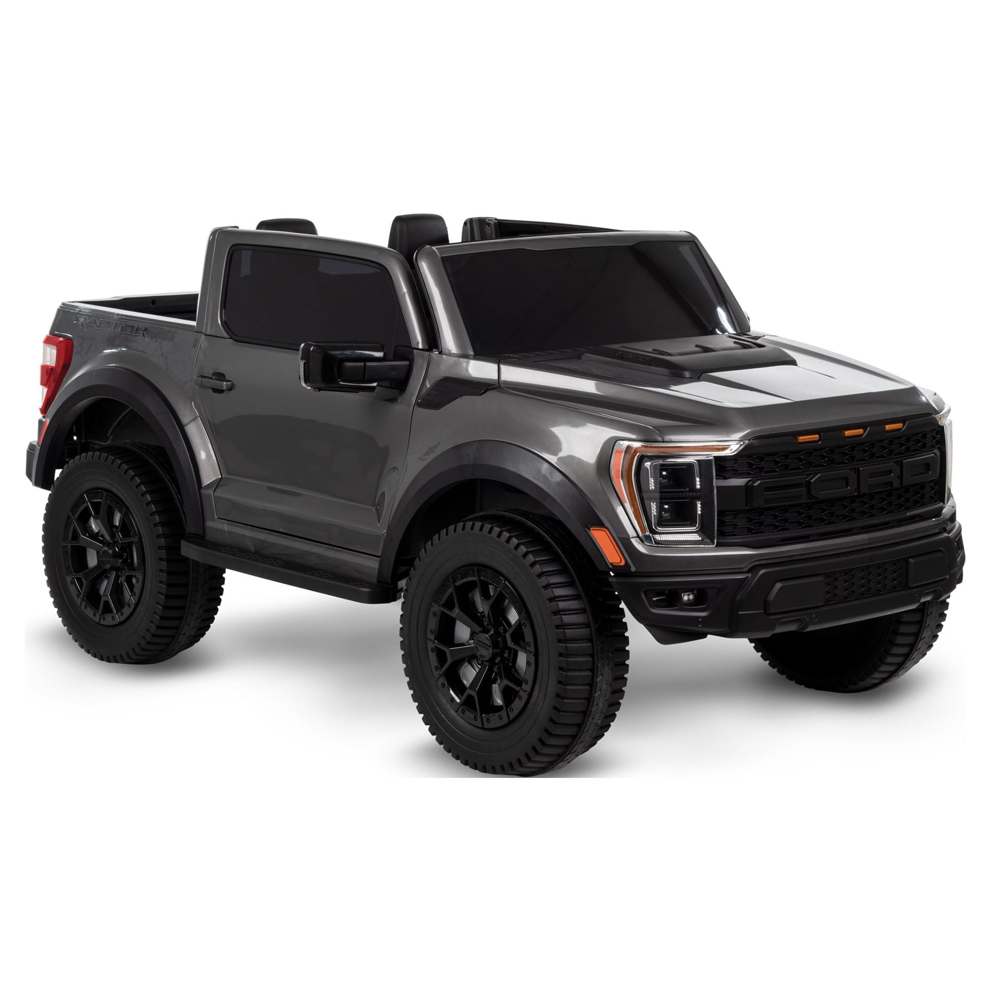 12V Ford F-150 Raptor Battery Ride-on Toy, Carbonized Grey, Kids Ages 3+, by Huffy - Image 25